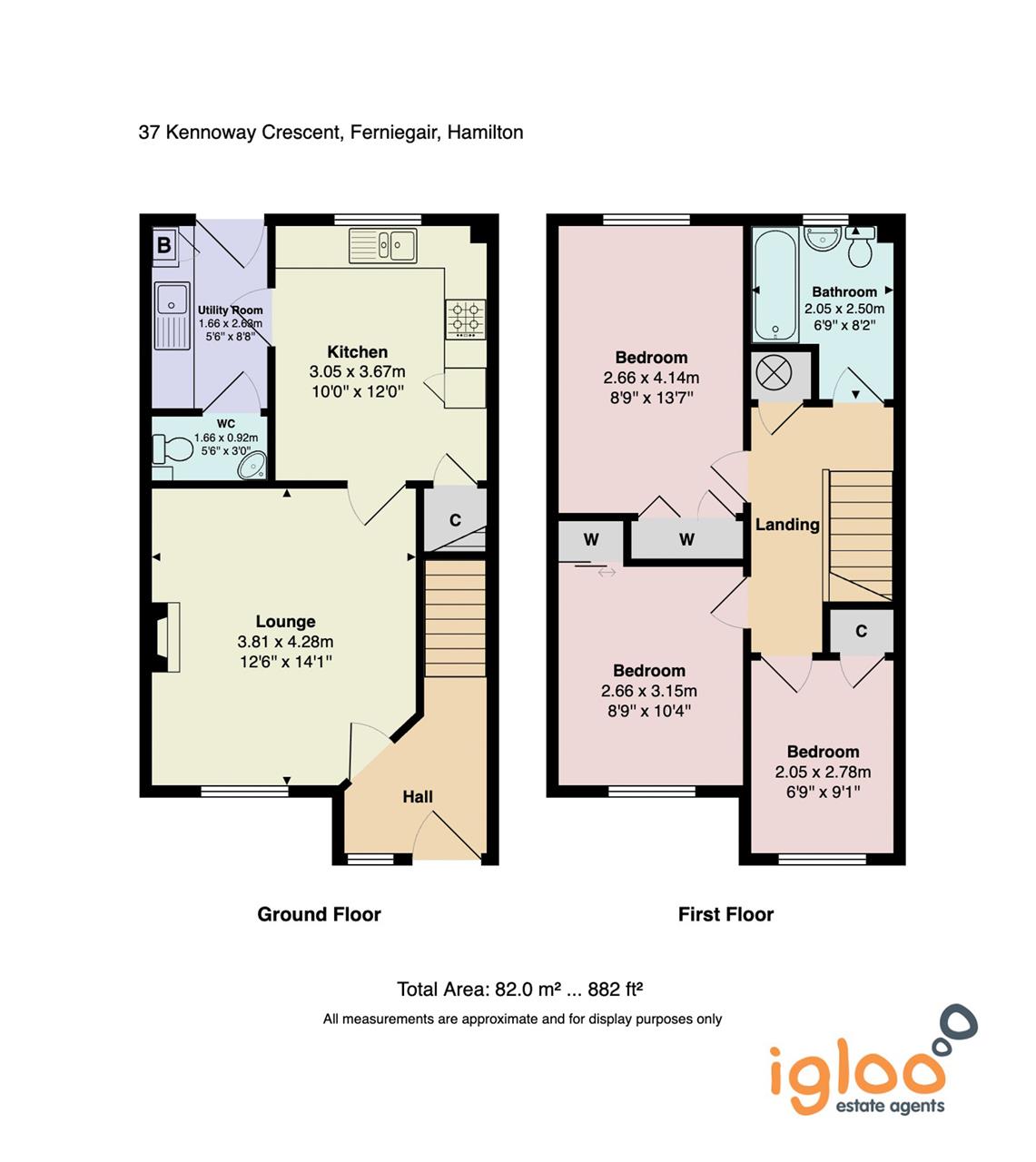 37, Kennoway Crescent, Hamilton floorplan