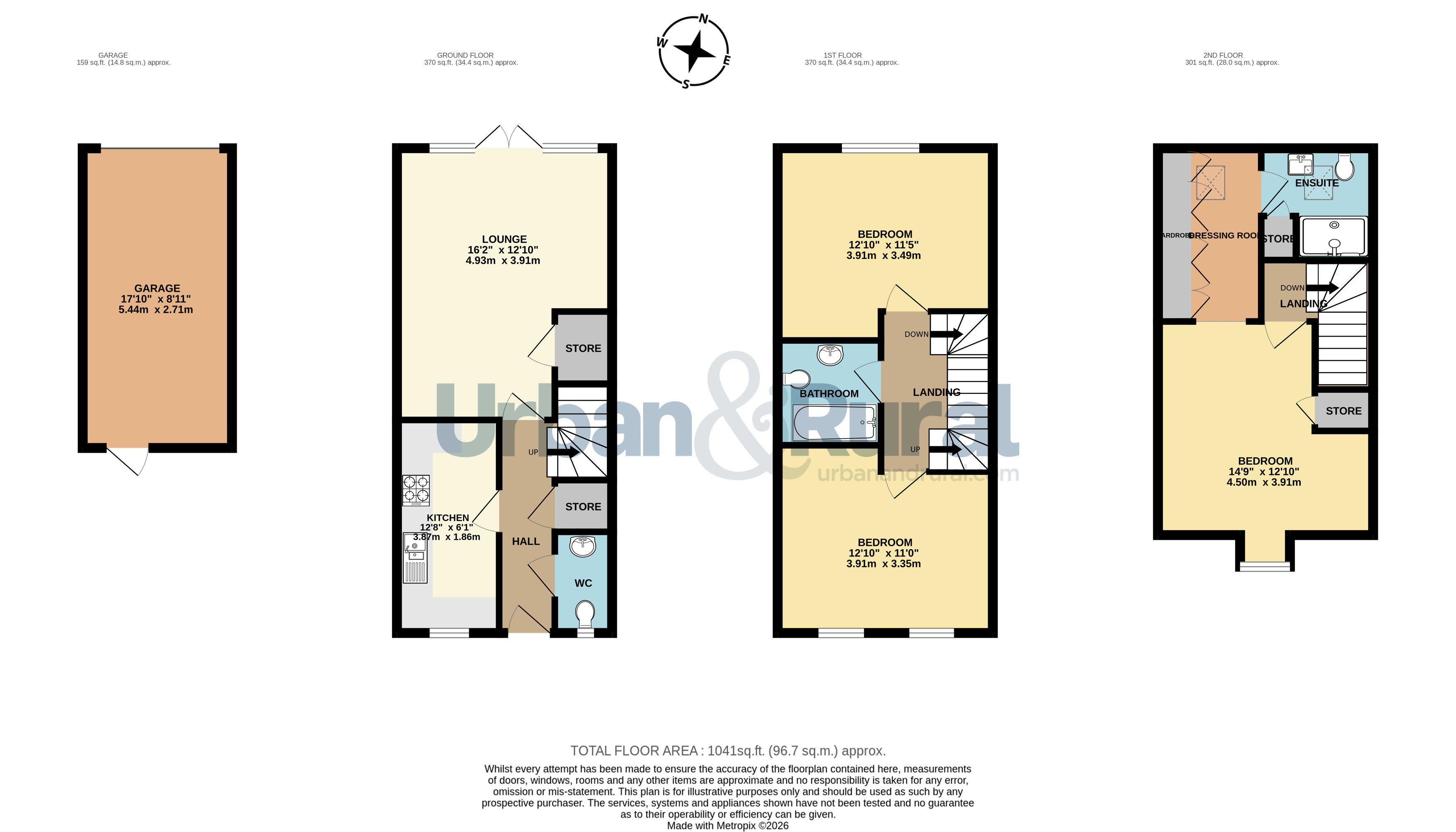 9, Dolcey Way, Bedford floorplan