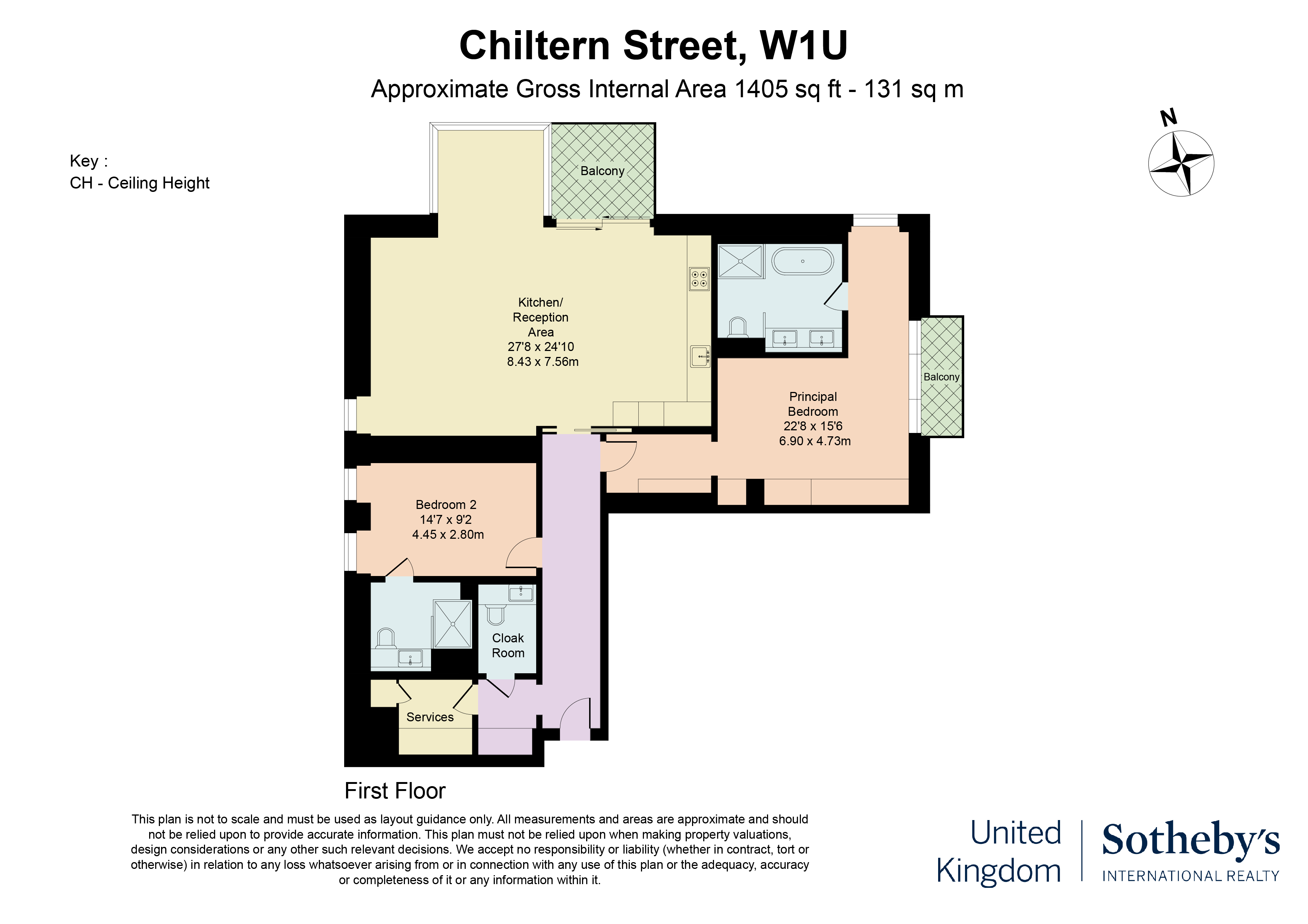 Chiltern, Chiltern Street, London floorplan