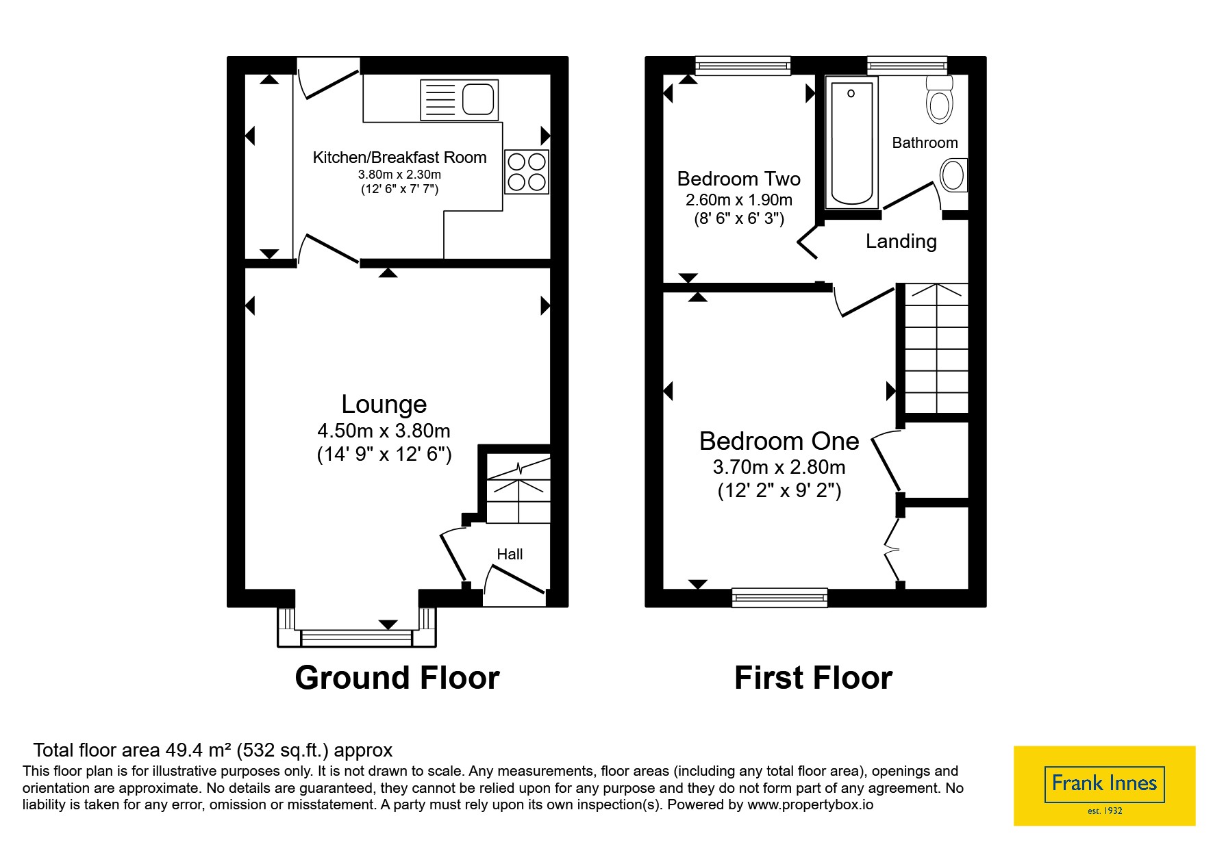 95, Brendon Grove, Bingham floorplan