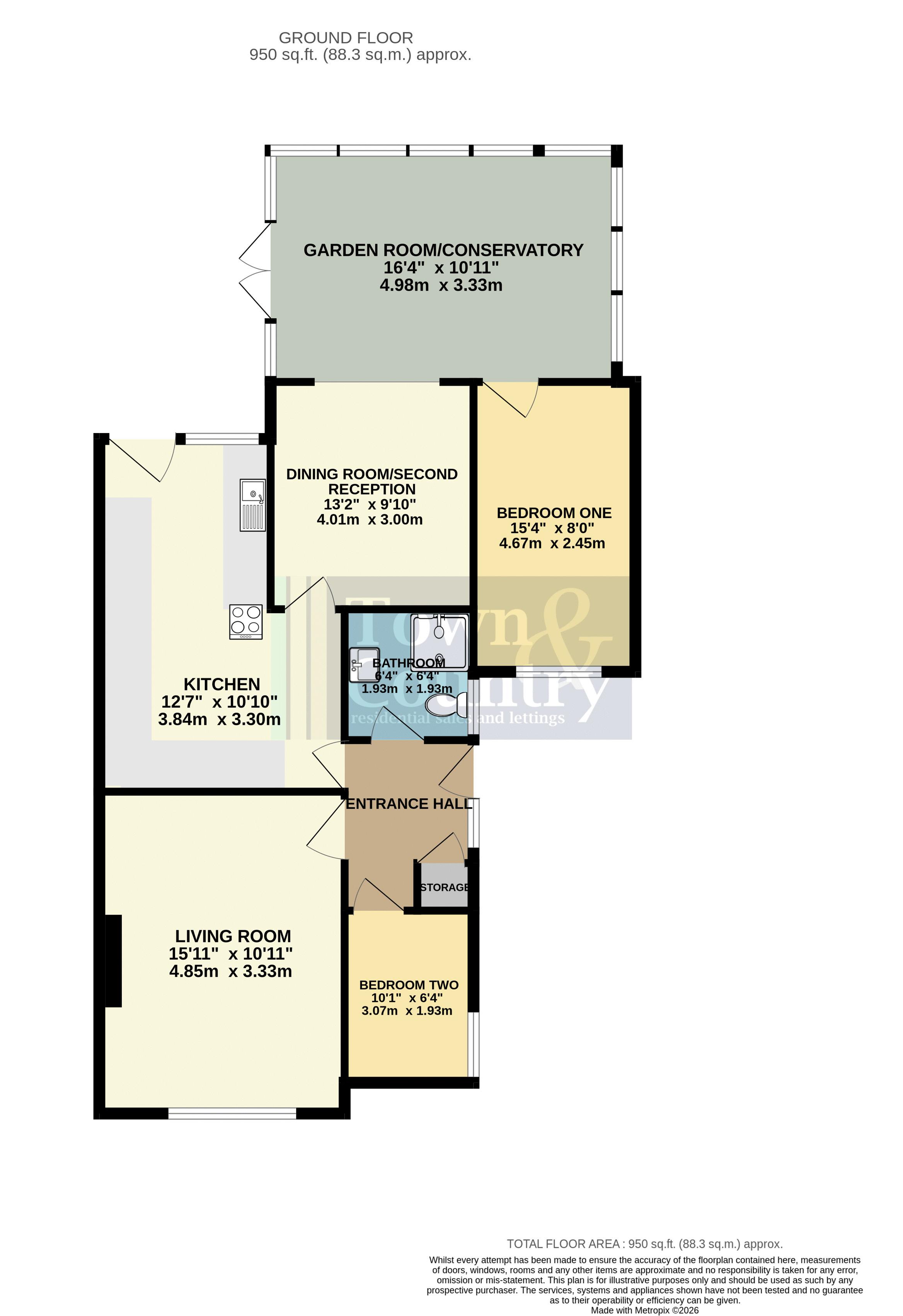 Hatchcroft Gardens, Colchester floorplan
