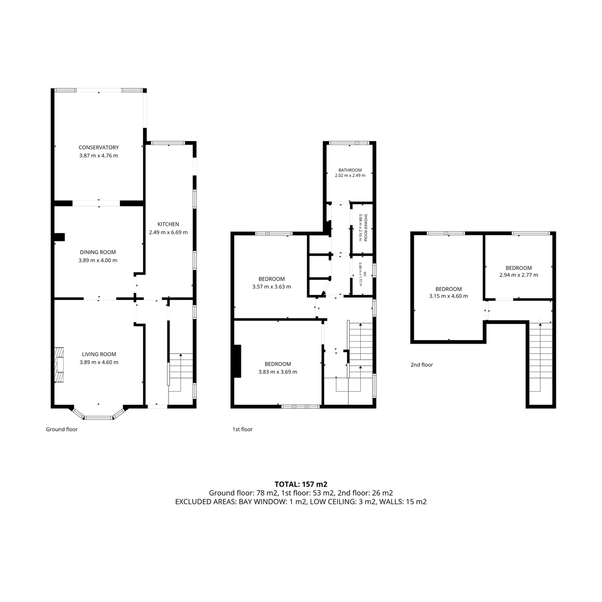 117, The Hollow, Littleover, Derby floorplan