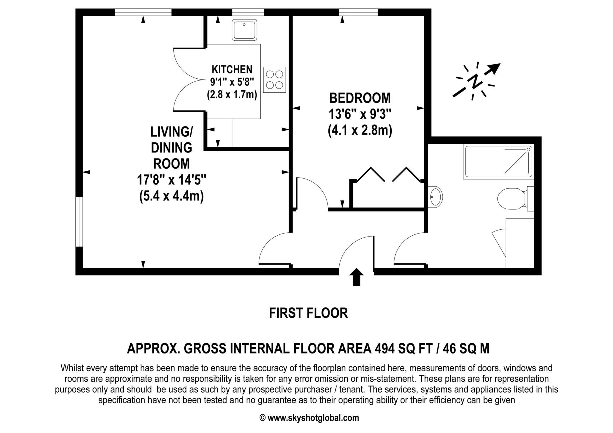 Alma Road, Windsor floorplan
