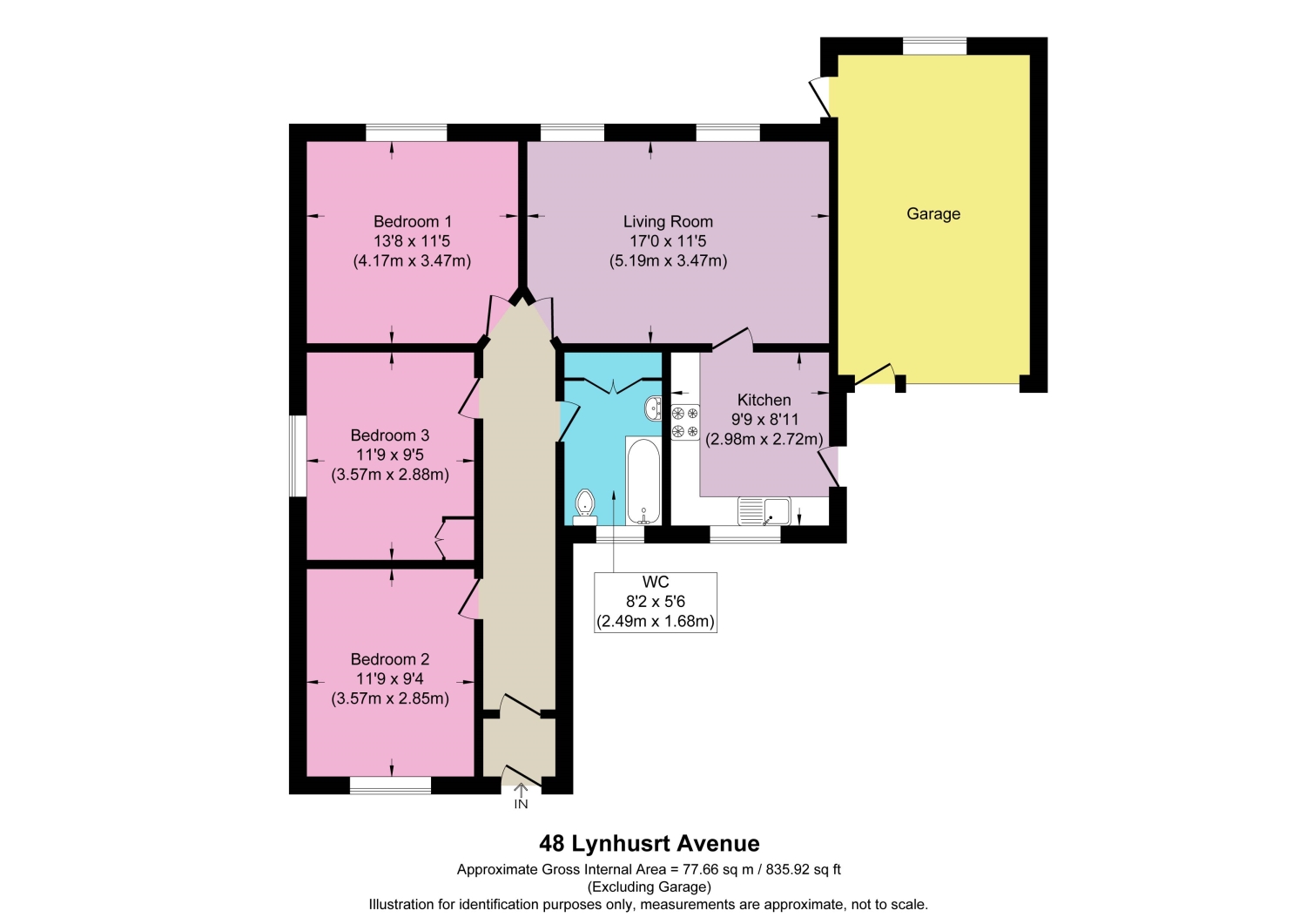 48, Lynhurst Avenue, Barnstaple floorplan