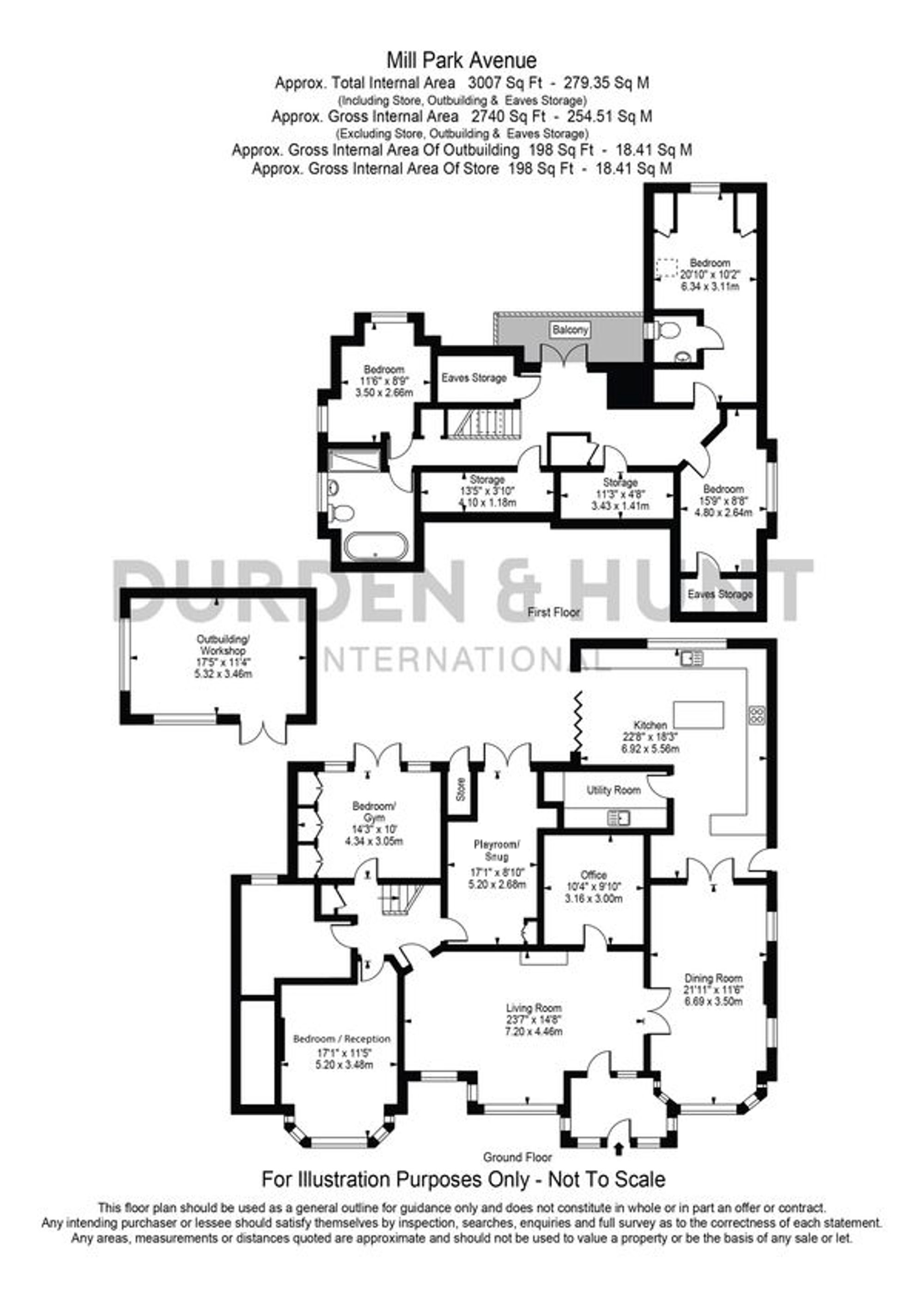 11 Mill Park Avenue, Hornchurch floorplan