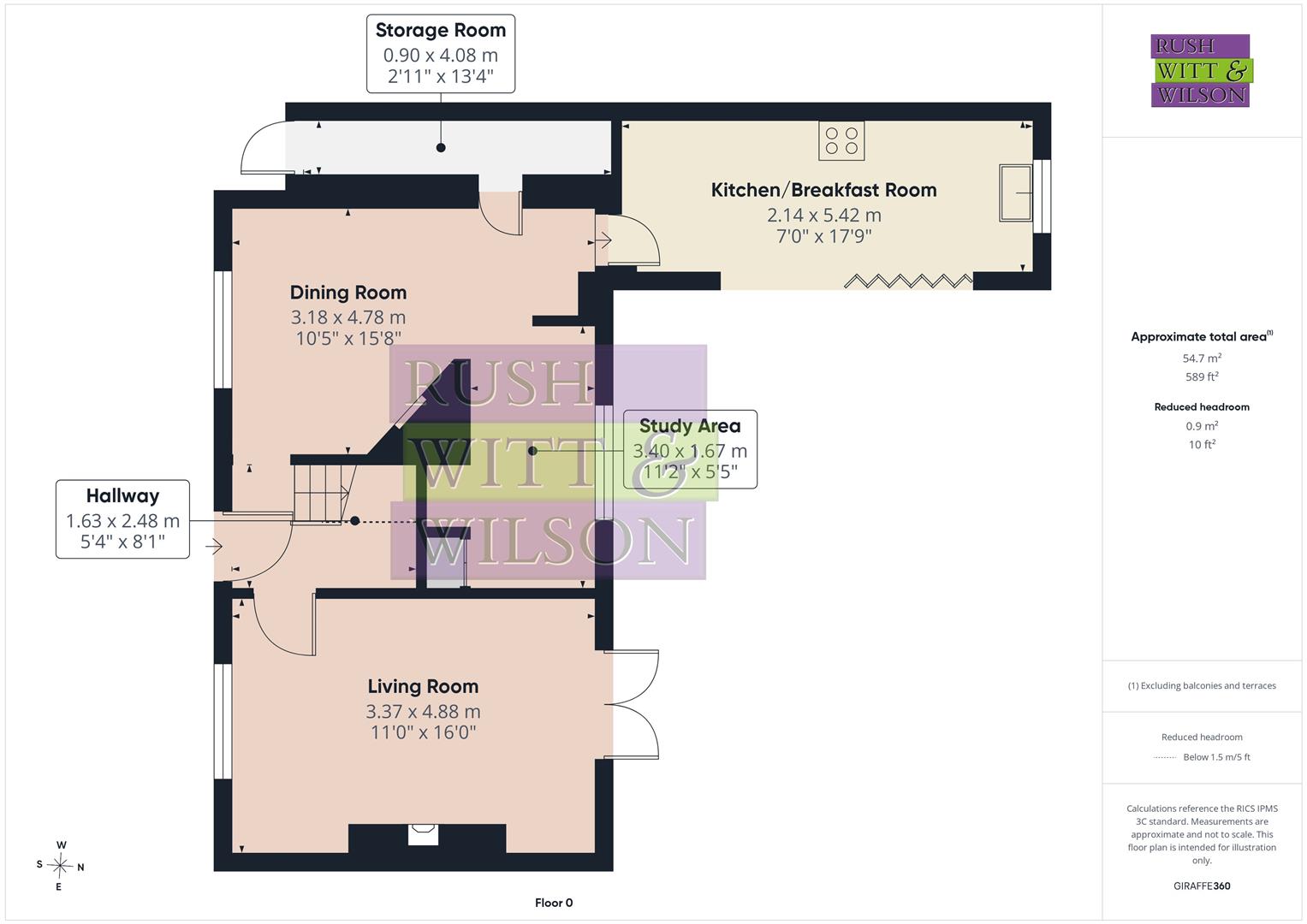 9, Churchfield Westfield, Hastings floorplan