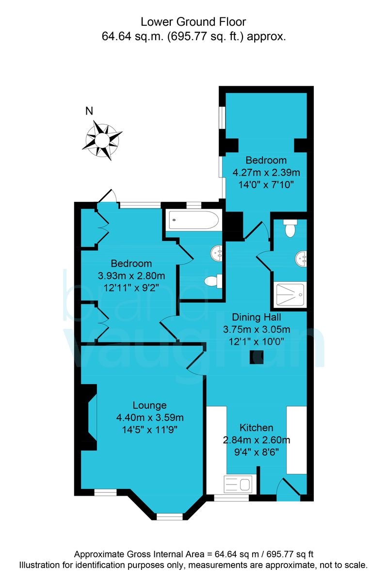7A, Russell Crescent, Brighton floorplan