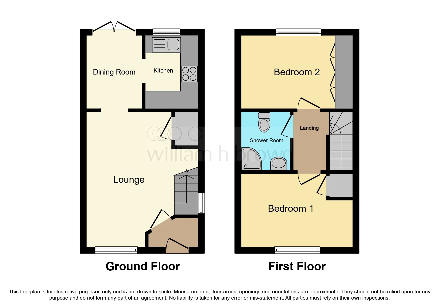 Cornstone Fold, Farnley, Leeds LS12, 2 bedroom terraced house for sale