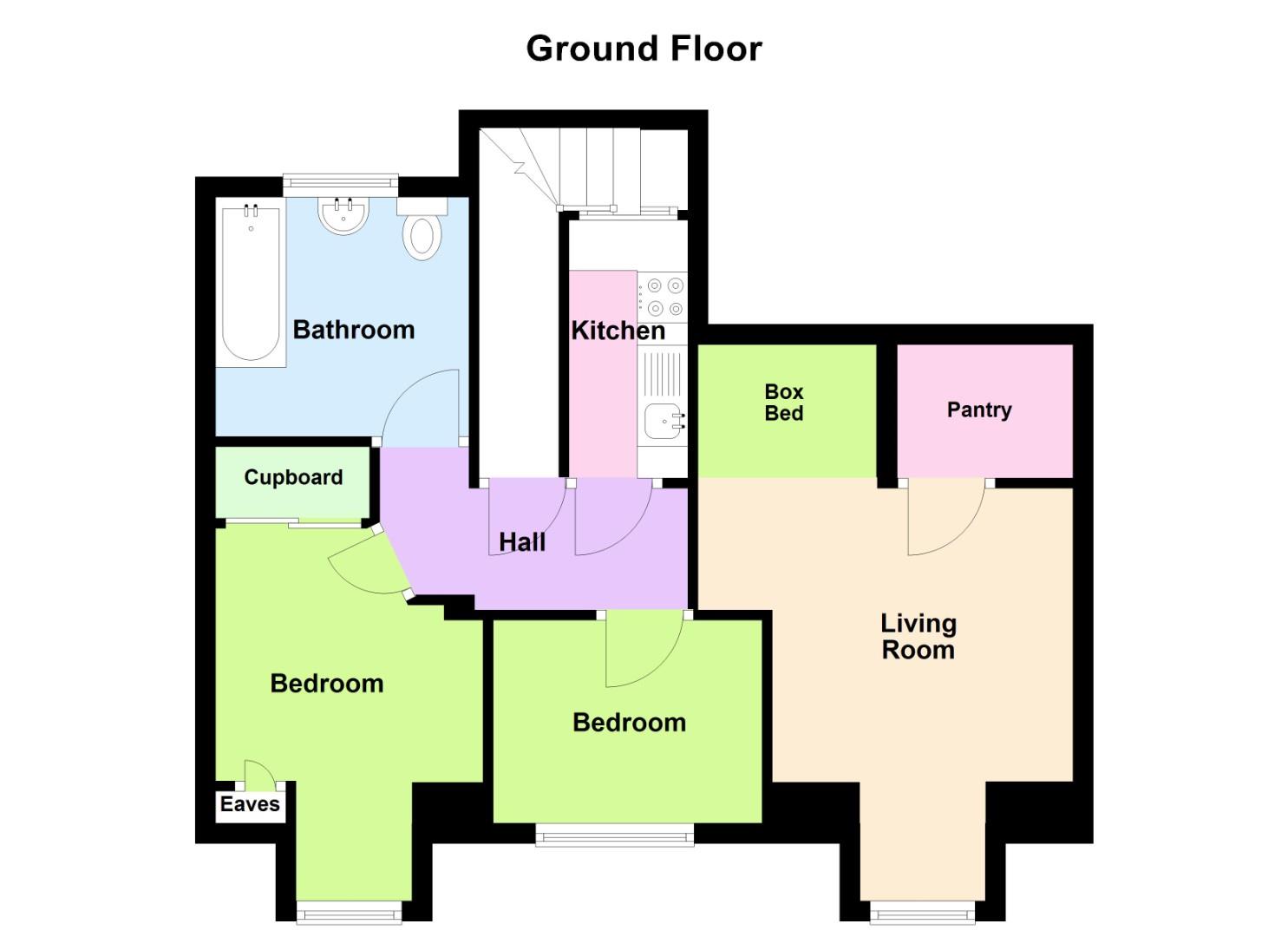 9, Glasgow Street, Newton Beach, Millport floorplan