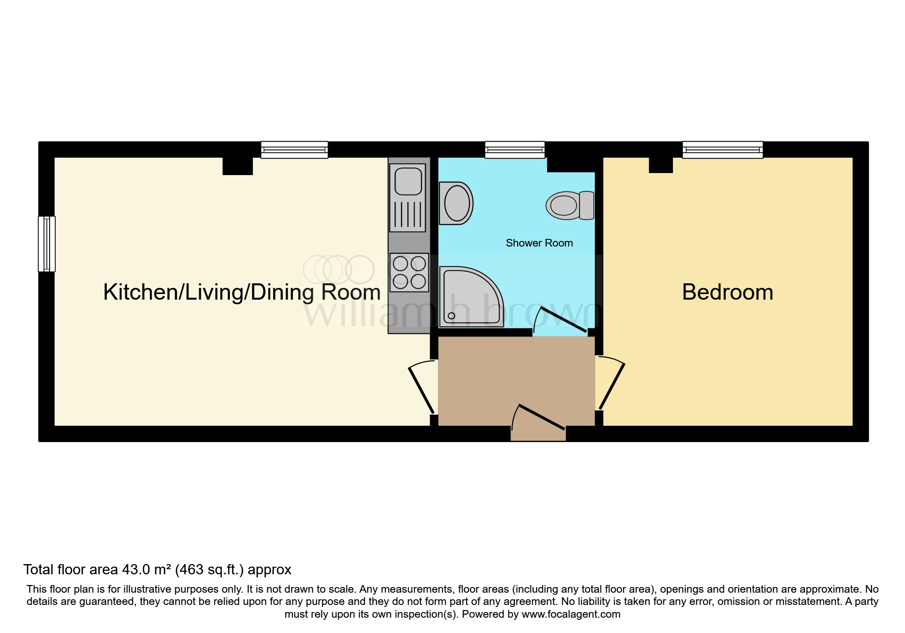 The New Alexandra Court, Woodborough Road, Nottingham, Nottinghamshire, NG3 4LN floorplan