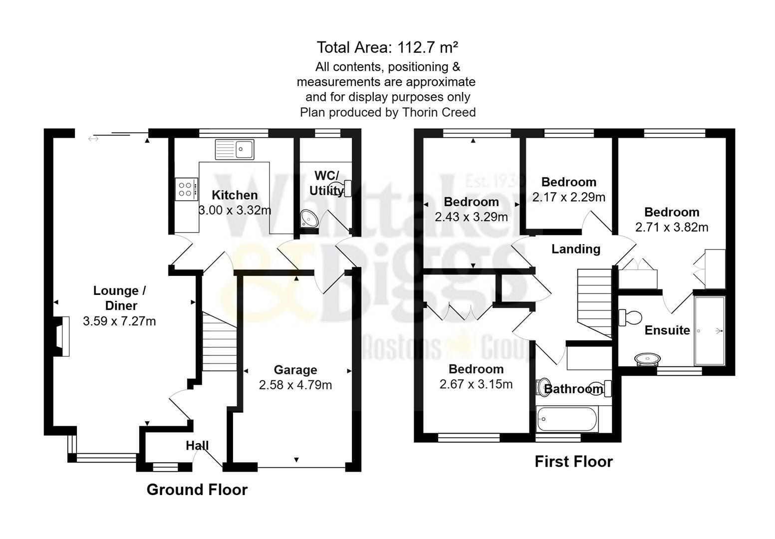19, Field View, Stoke-On-Trent floorplan