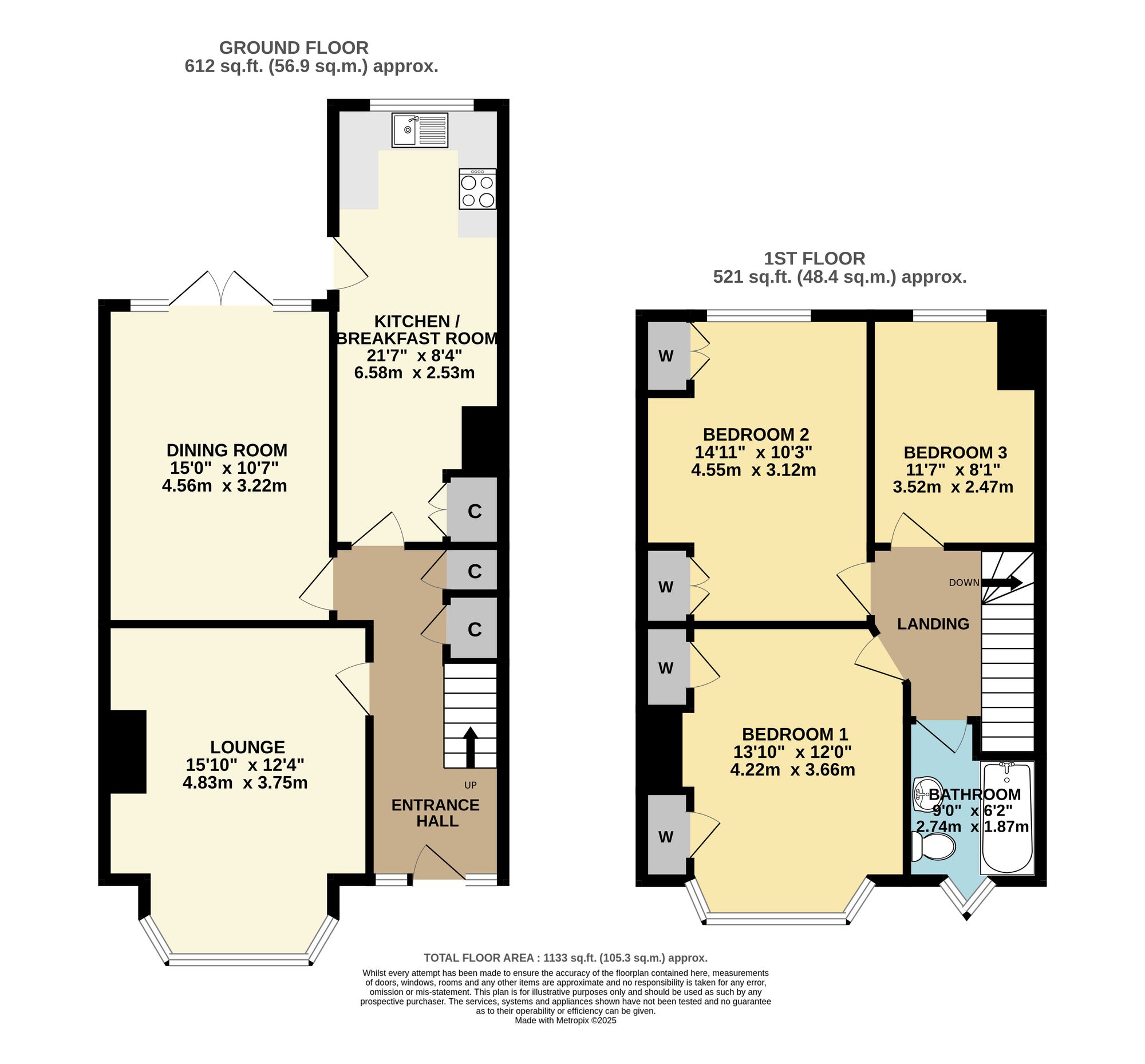 15 Holdenhurst Avenue, London floorplan