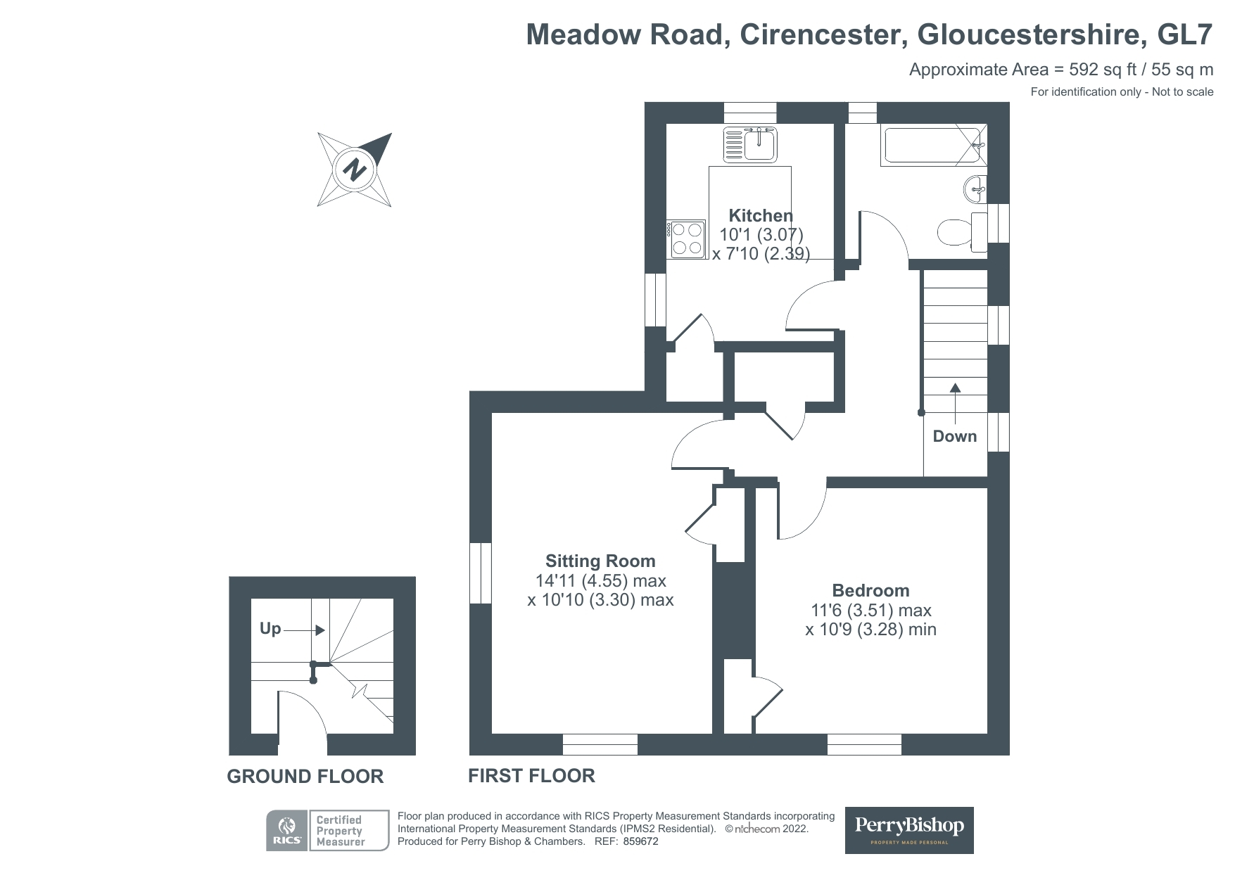 Meadow Road, Gloucestershire floorplan