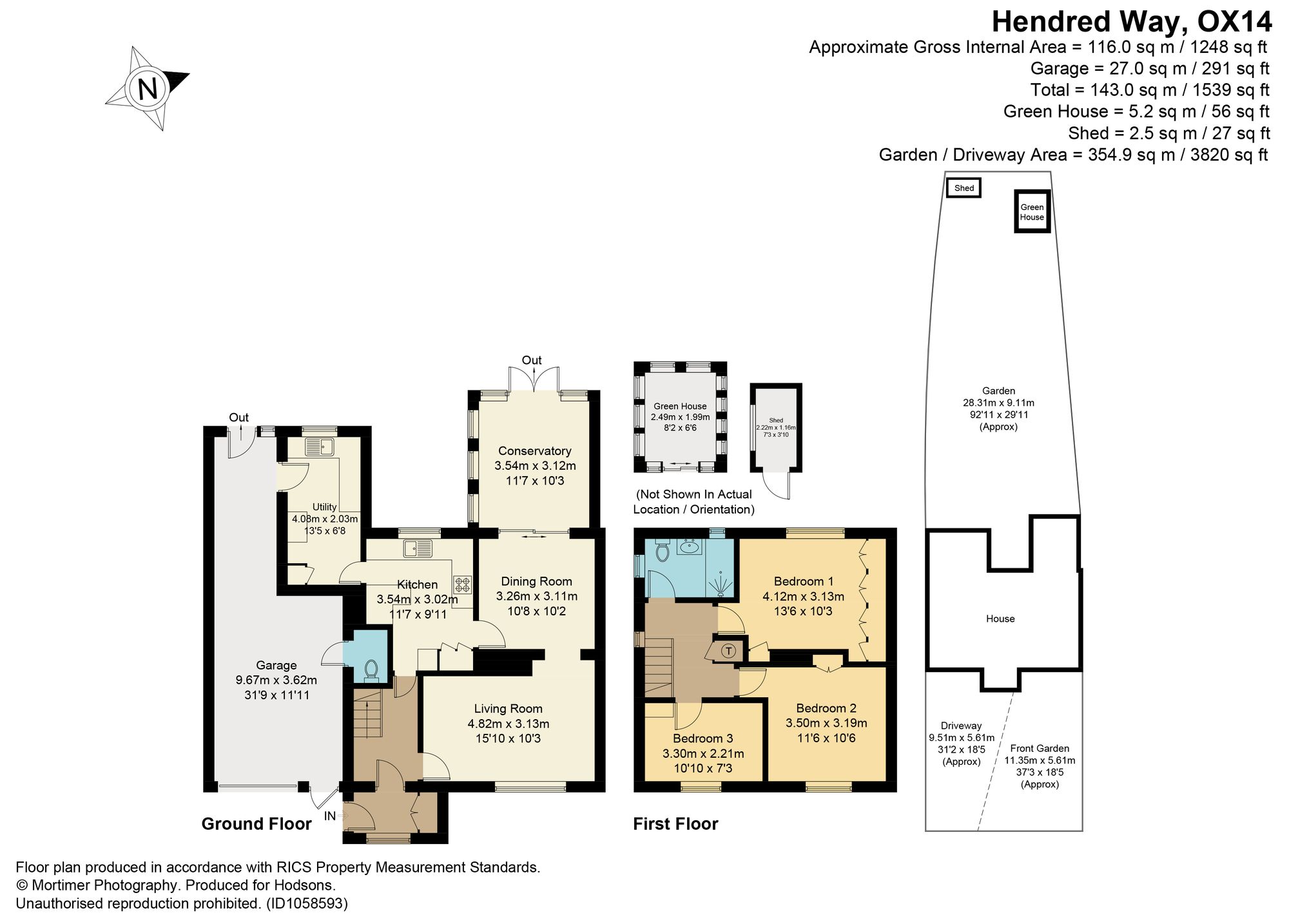 4 Hendred Way, Abingdon floorplan