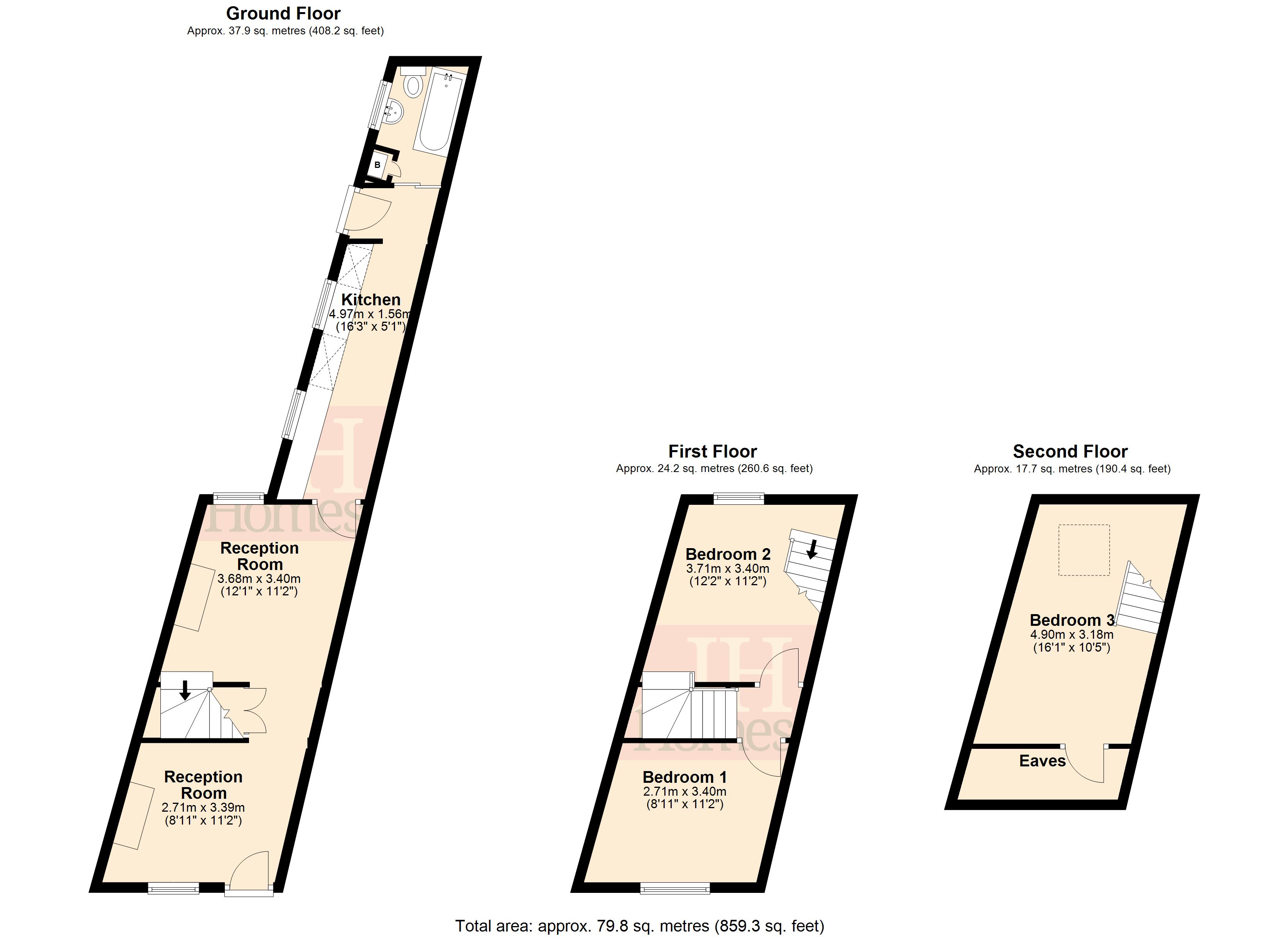84, Chapel Street, Dalton-in-Furness floorplan
