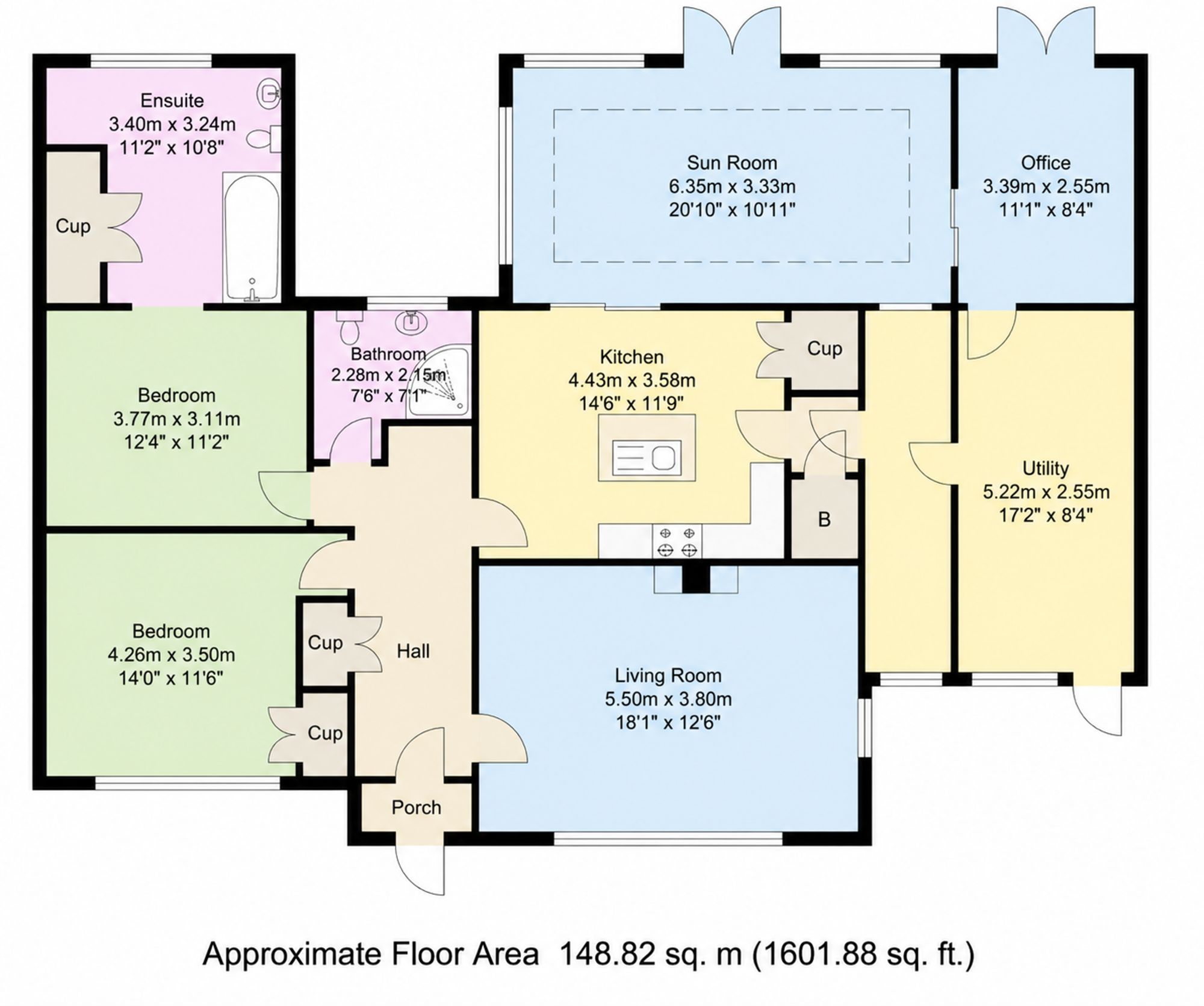 214 Stockton Lane, York floorplan