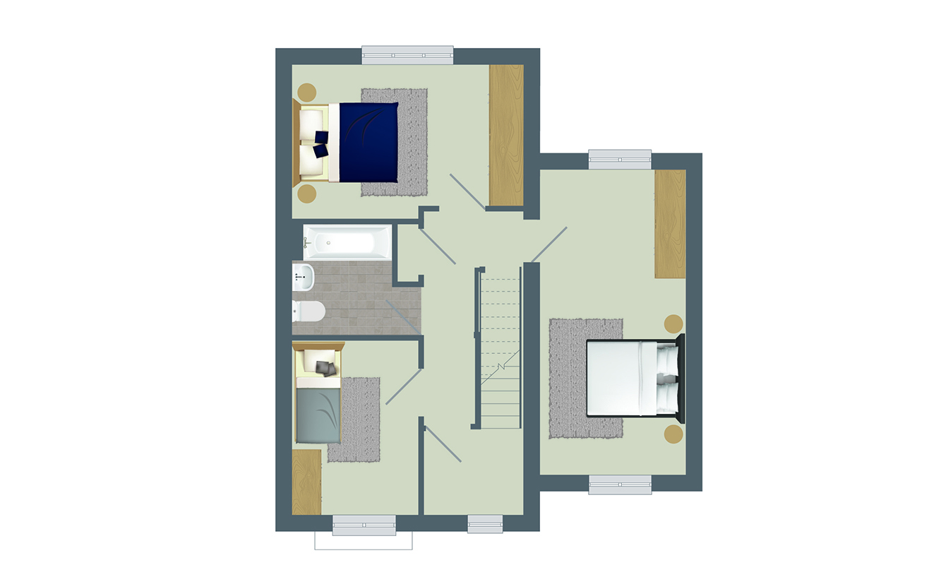"Bassett" at Crete Hall Rd, Northfleet DA11, 4 bedroom property for