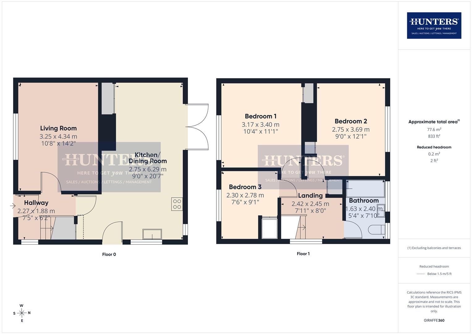 10, Larch Avenue, Sunderland floorplan
