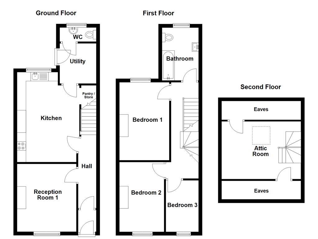 20, West View, Helmshore floorplan