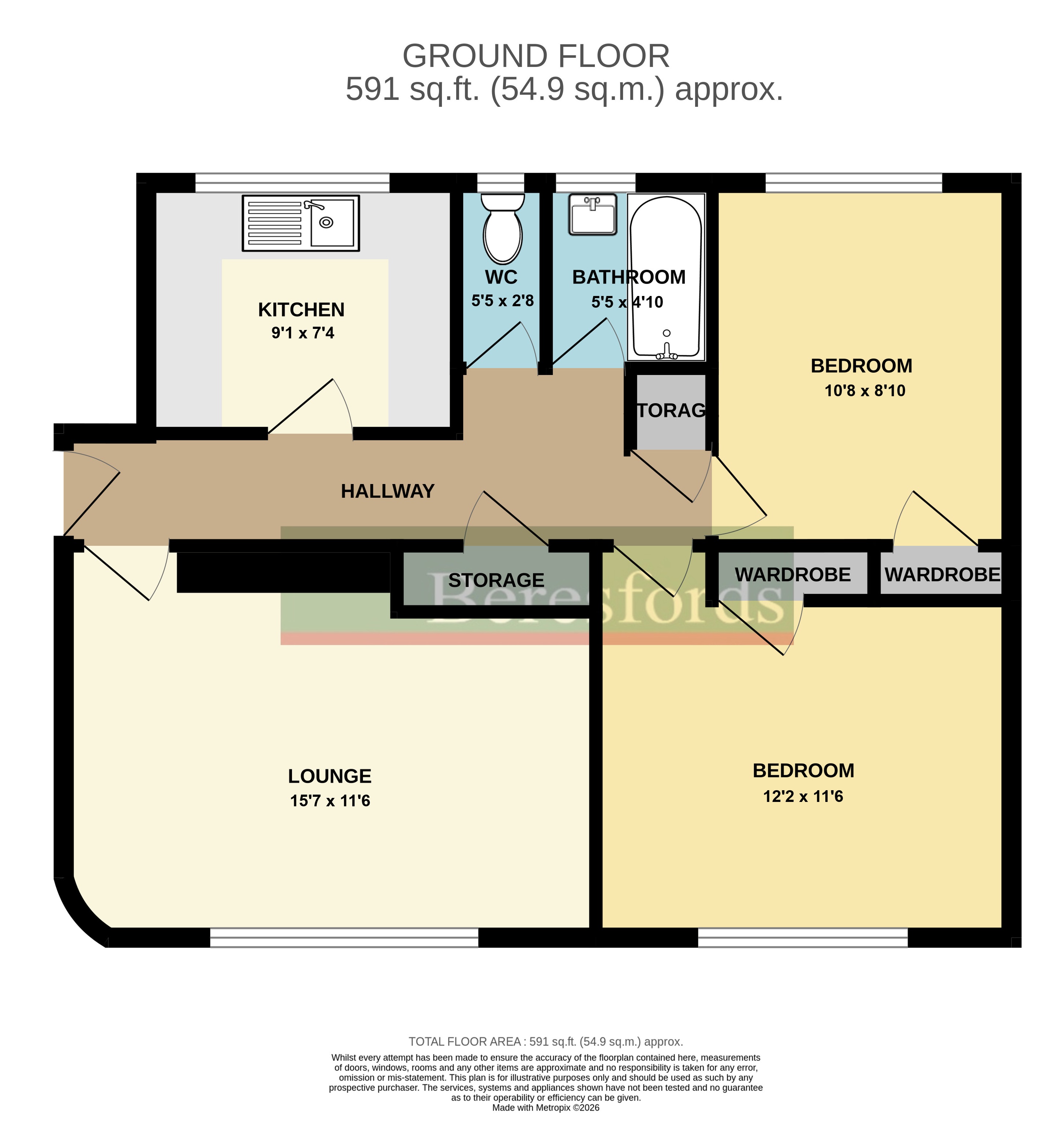 170, Bader Way, Rainham floorplan