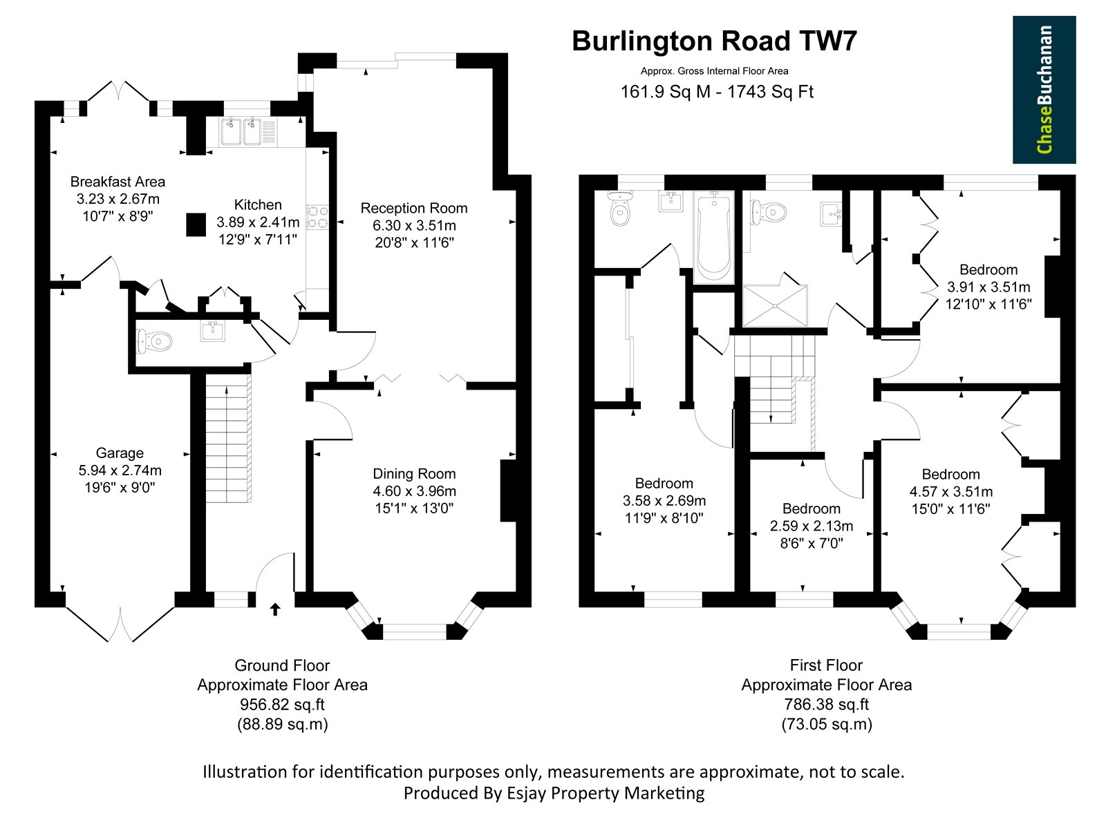 Burlington Road, Middlesex floorplan