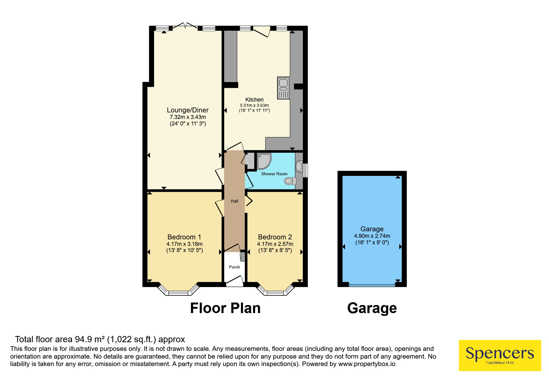 3, Staindale, Leicestershire floorplan