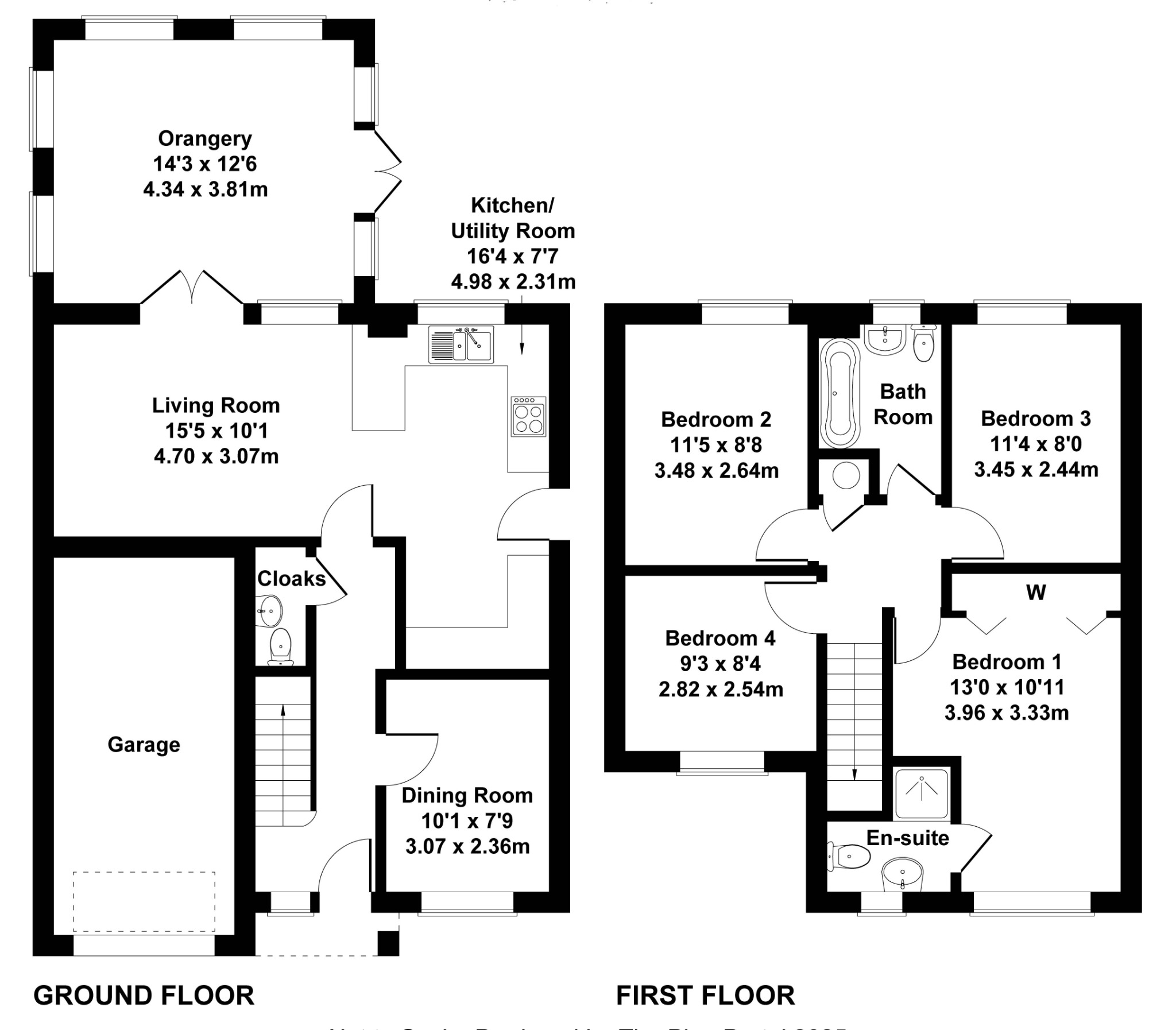 11 Coral Reef Close, Eastbourne, East Sussex floorplan