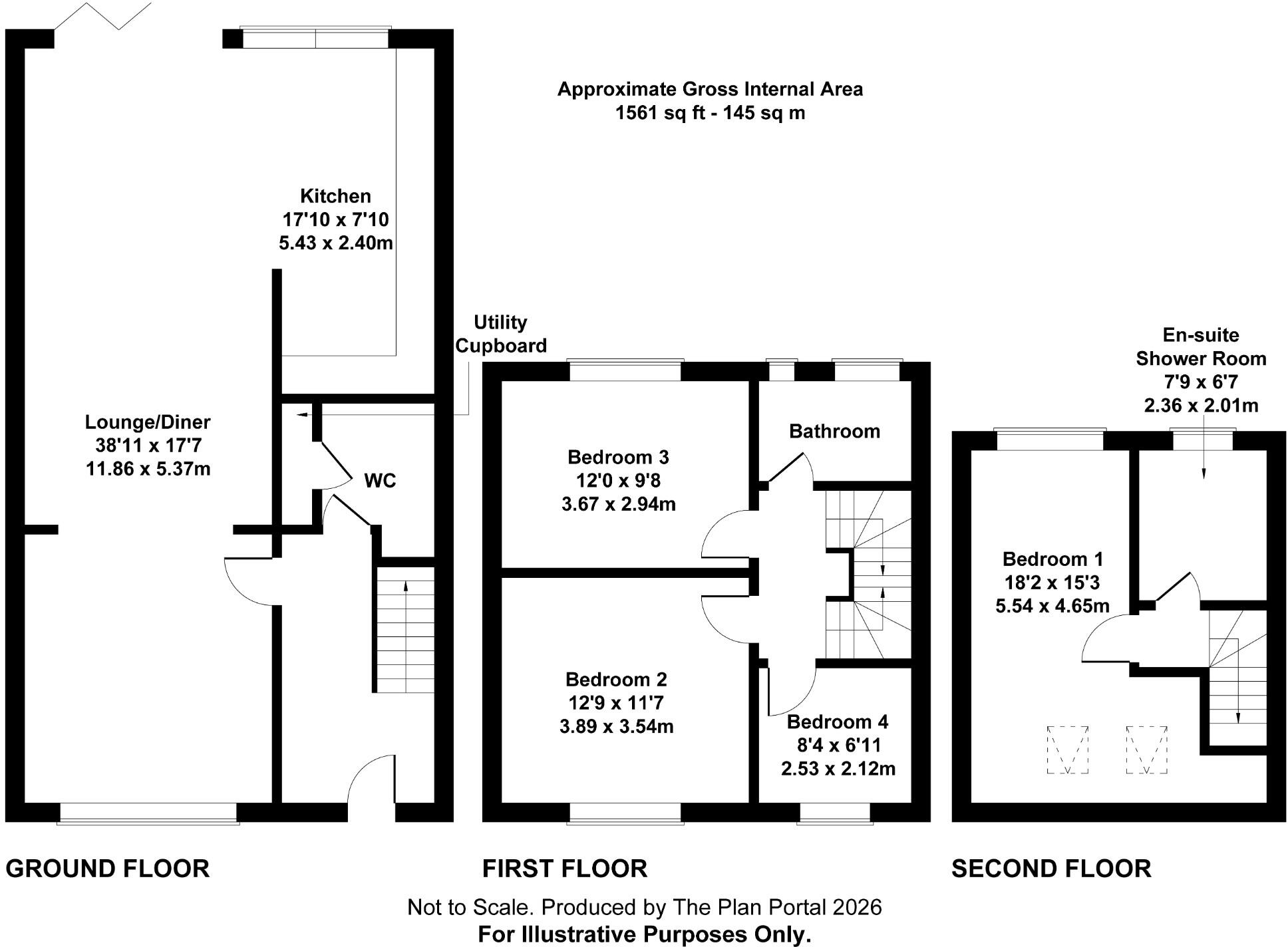 10, Freshwell Avenue, Romford floorplan