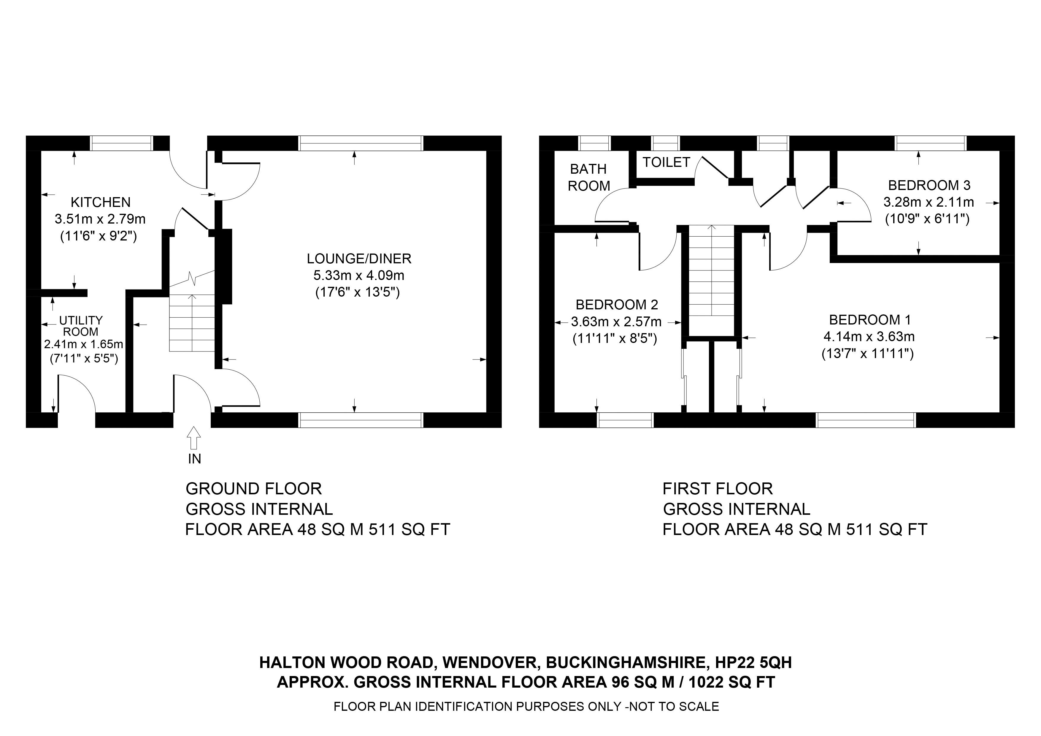 3 Bedrooms Semi-detached house for sale in Halton Wood Road, Wendover, Aylesbury HP22