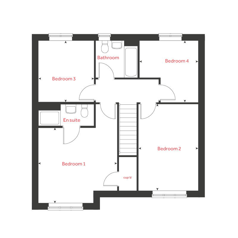 179, Off Roman Road, Holden Fold, Blackburn floorplan