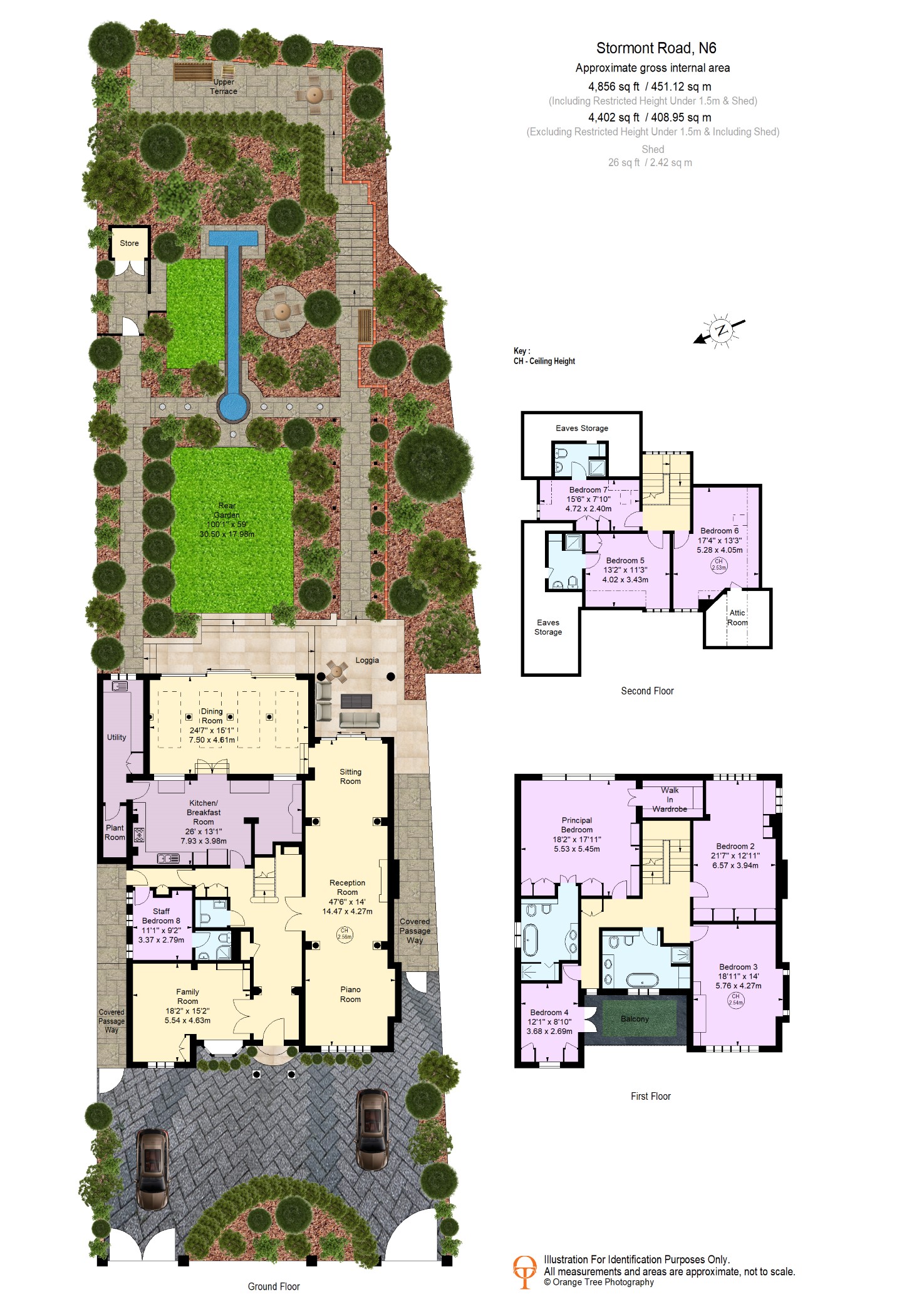 9, Stormont Road, Highgate floorplan