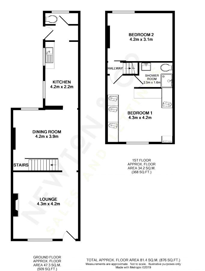2 Bedrooms Terraced house for sale in Broad O Th Lane, Bolton BL1