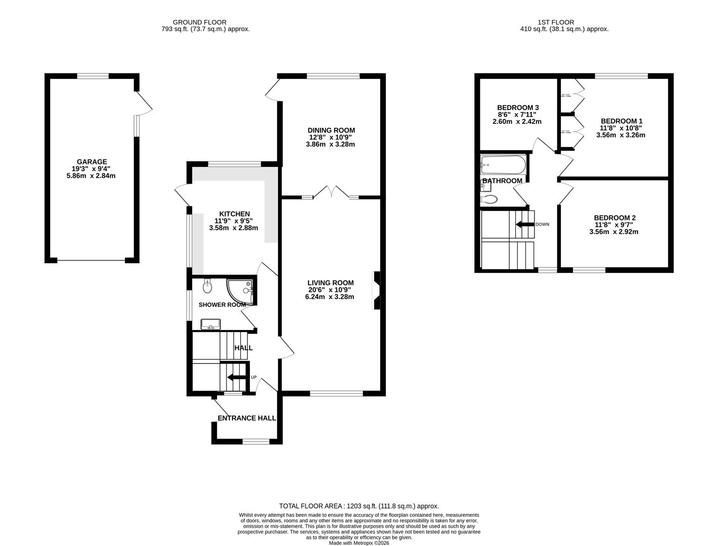 236, Lower Road, Bookham floorplan