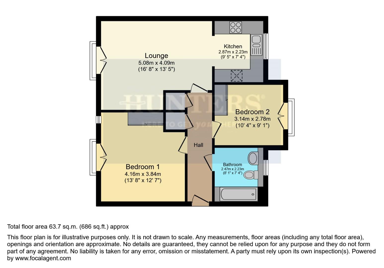 37, Grenoside Grange Close, Sheffield floorplan