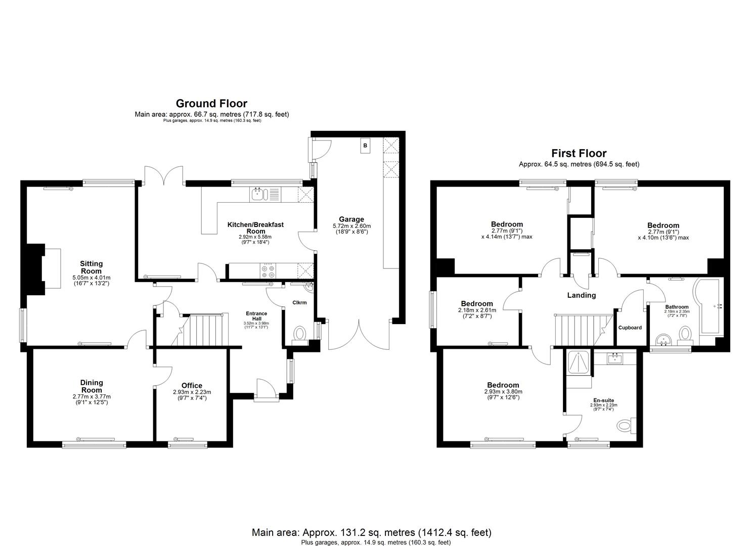 Monks Park, Milbourne, Malmesbury SN16, 4 bedroom detached house for
