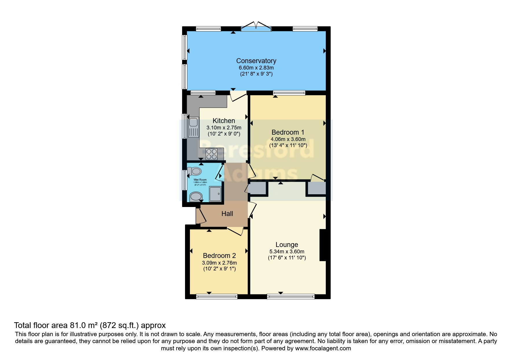 17, Coed Masarn, Conwy floorplan