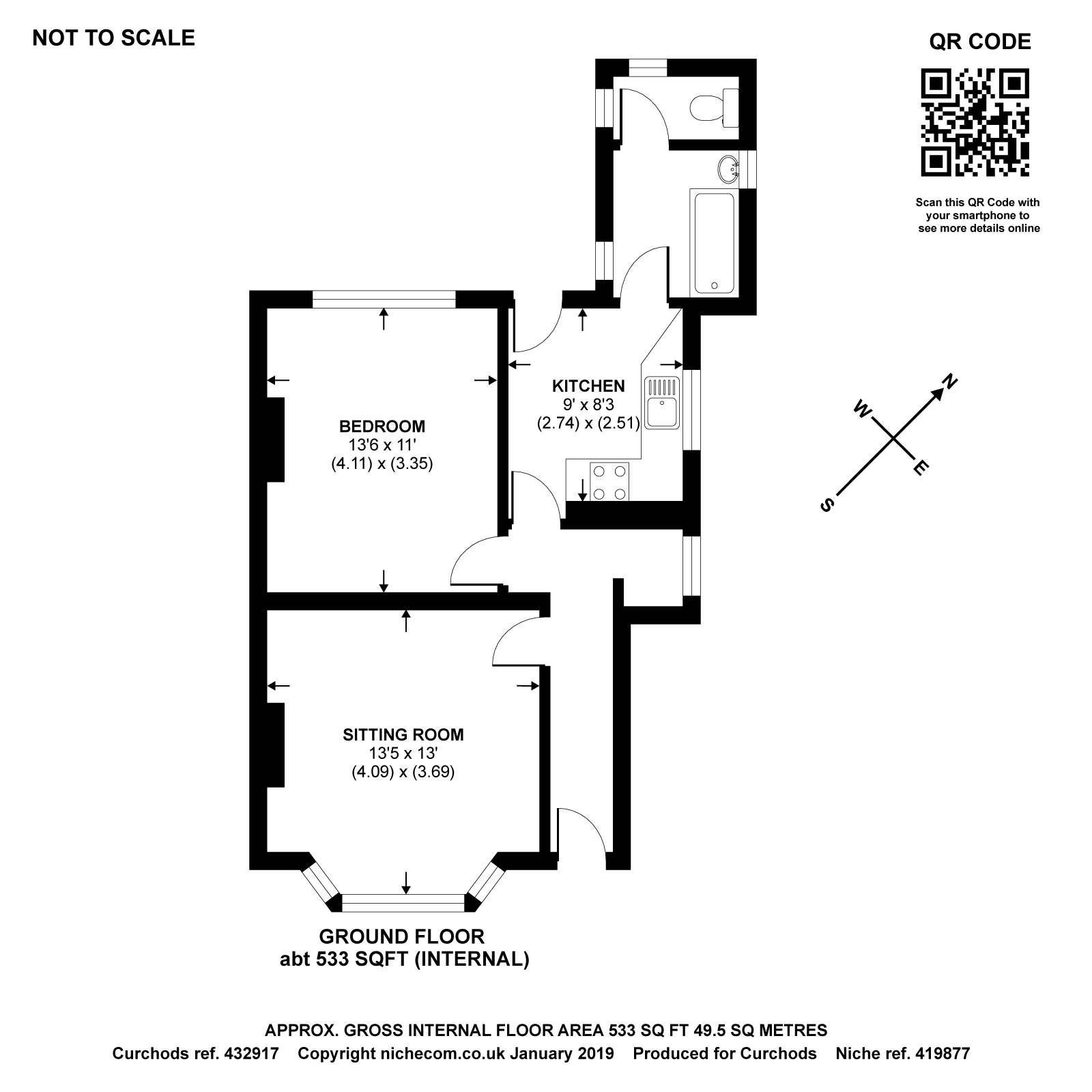 1 Bedrooms Flat for sale in York Road, Woking GU22