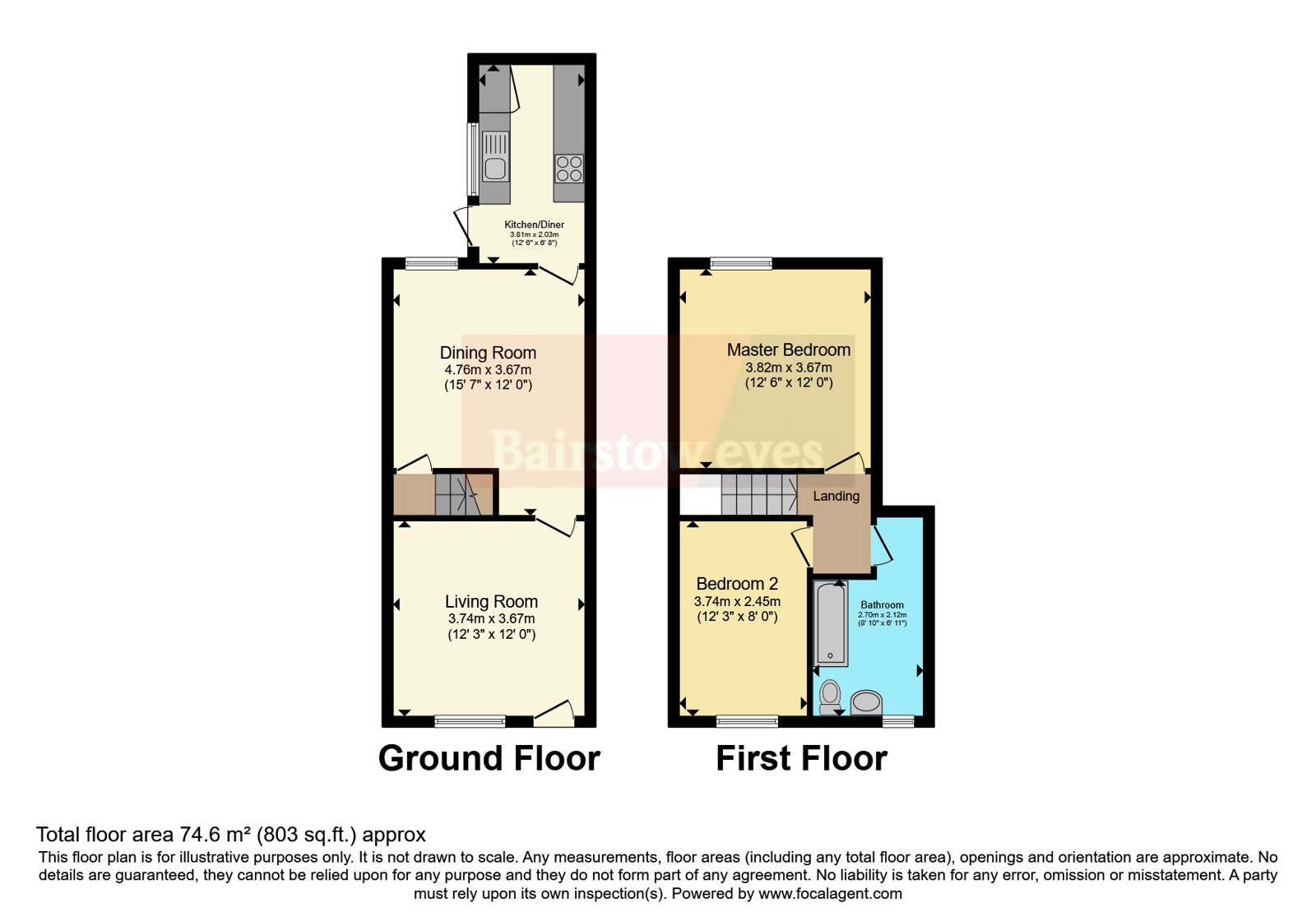 43, New Street, Sutton-in-Ashfield floorplan