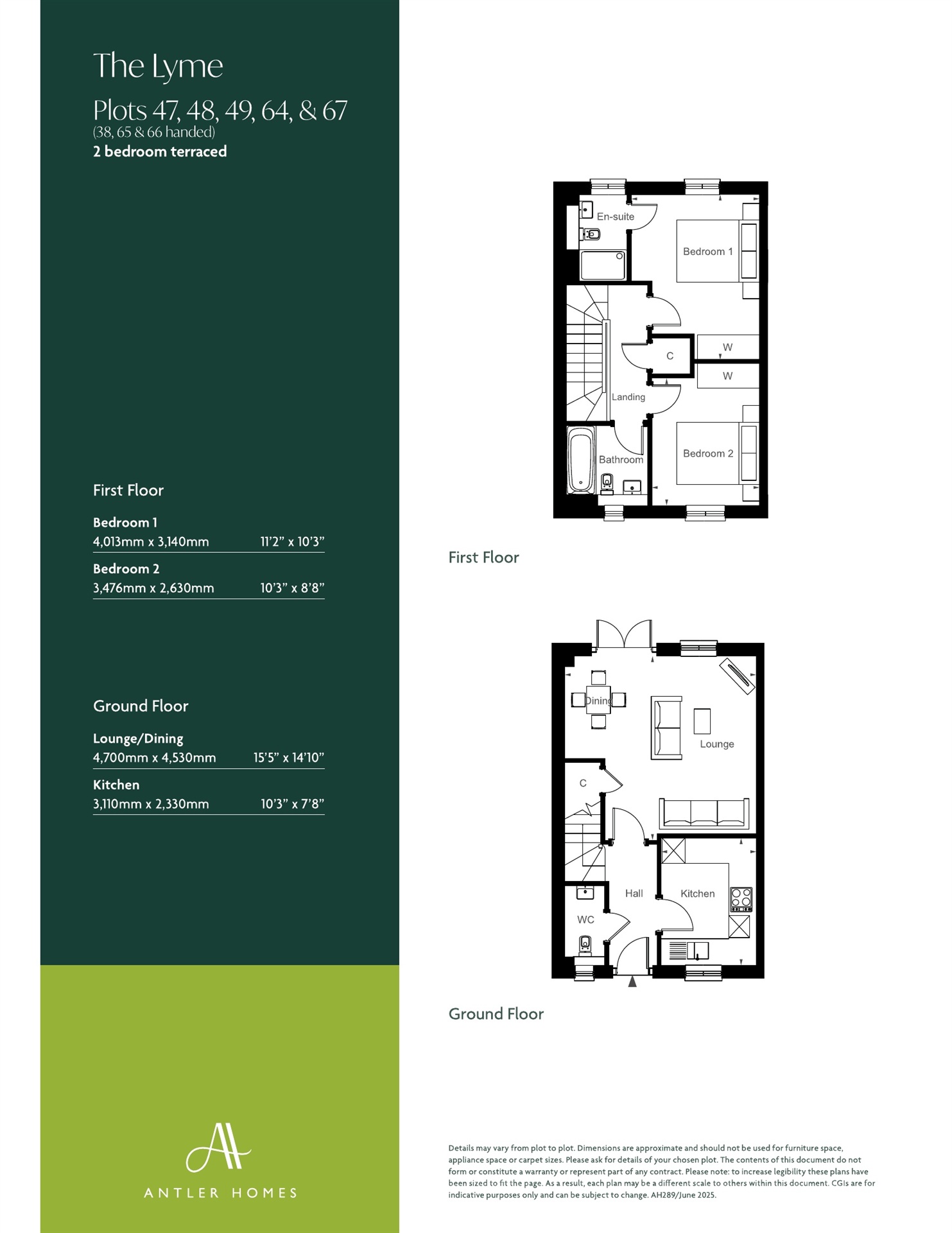 Plot 64, The Lyme, Daggons Road, Fordingbridge floorplan