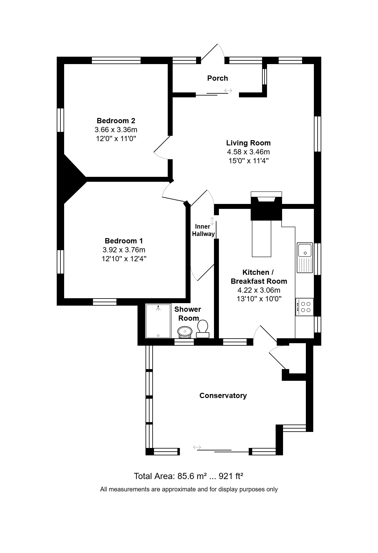 142, Second Avenue, Farlington floorplan