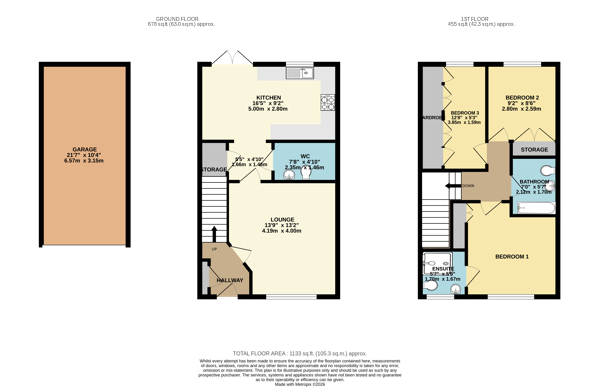4, Parsons Avenue, Bursledon floorplan