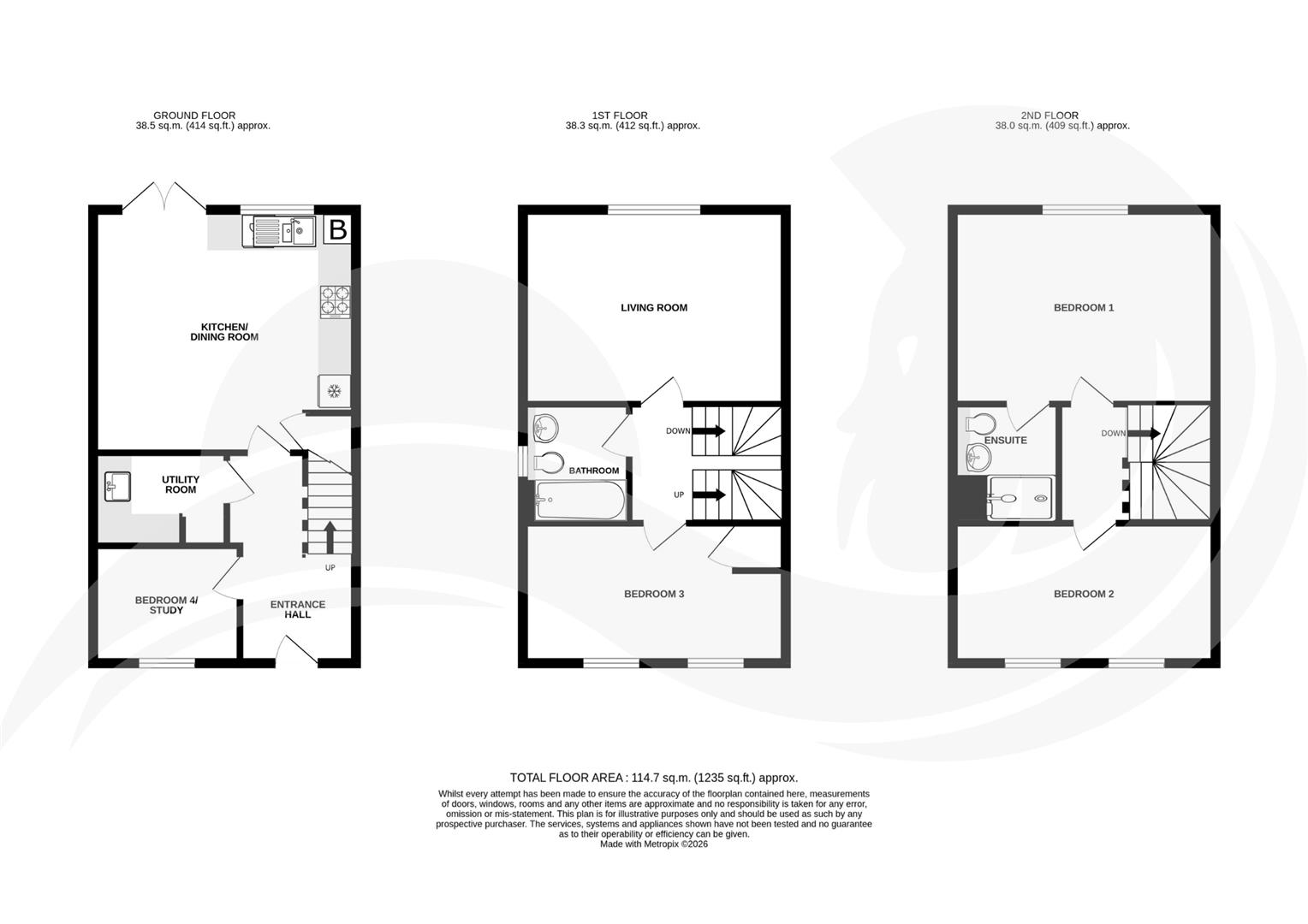 28, Breeze Meadow, Faversham floorplan
