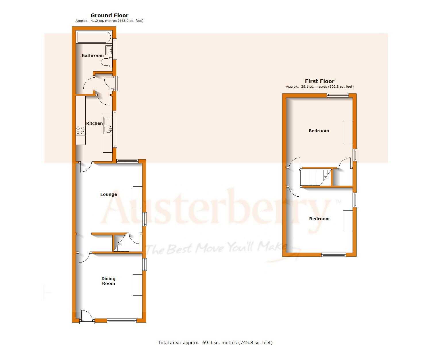 2 Bedrooms Terraced house to rent in Victoria Road, Fenton, Stoke-On-Trent, Staffordshire ST4