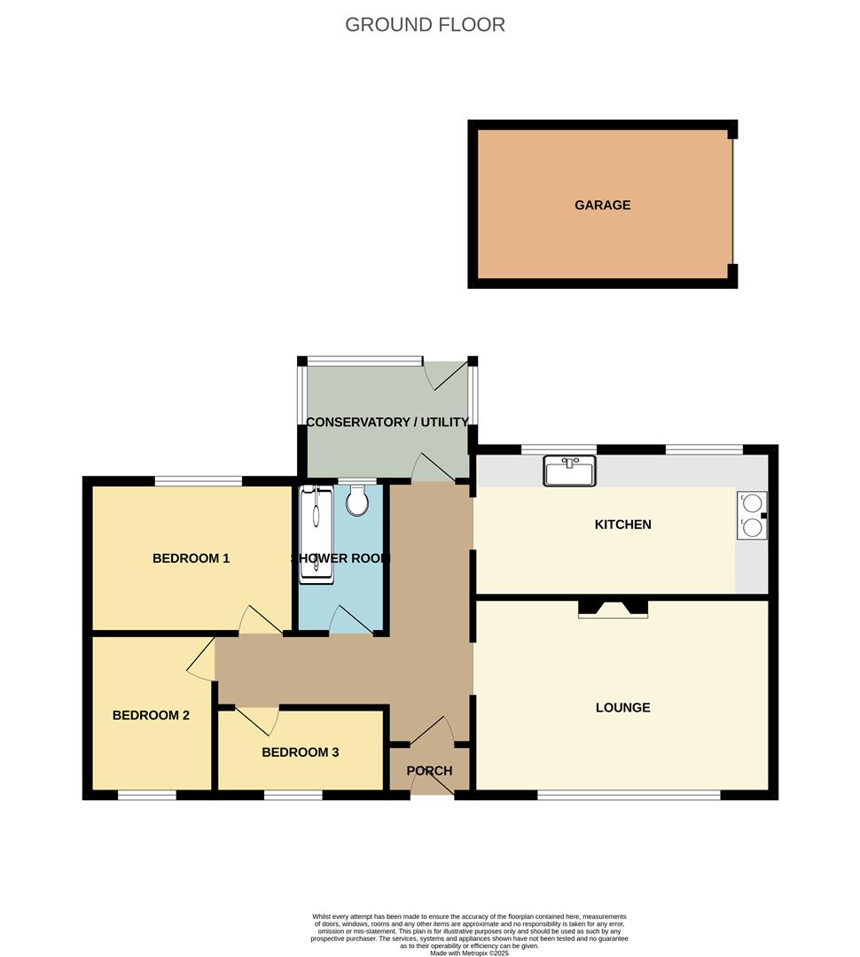 Corner Cottage, 1, Park Lane, Retford floorplan