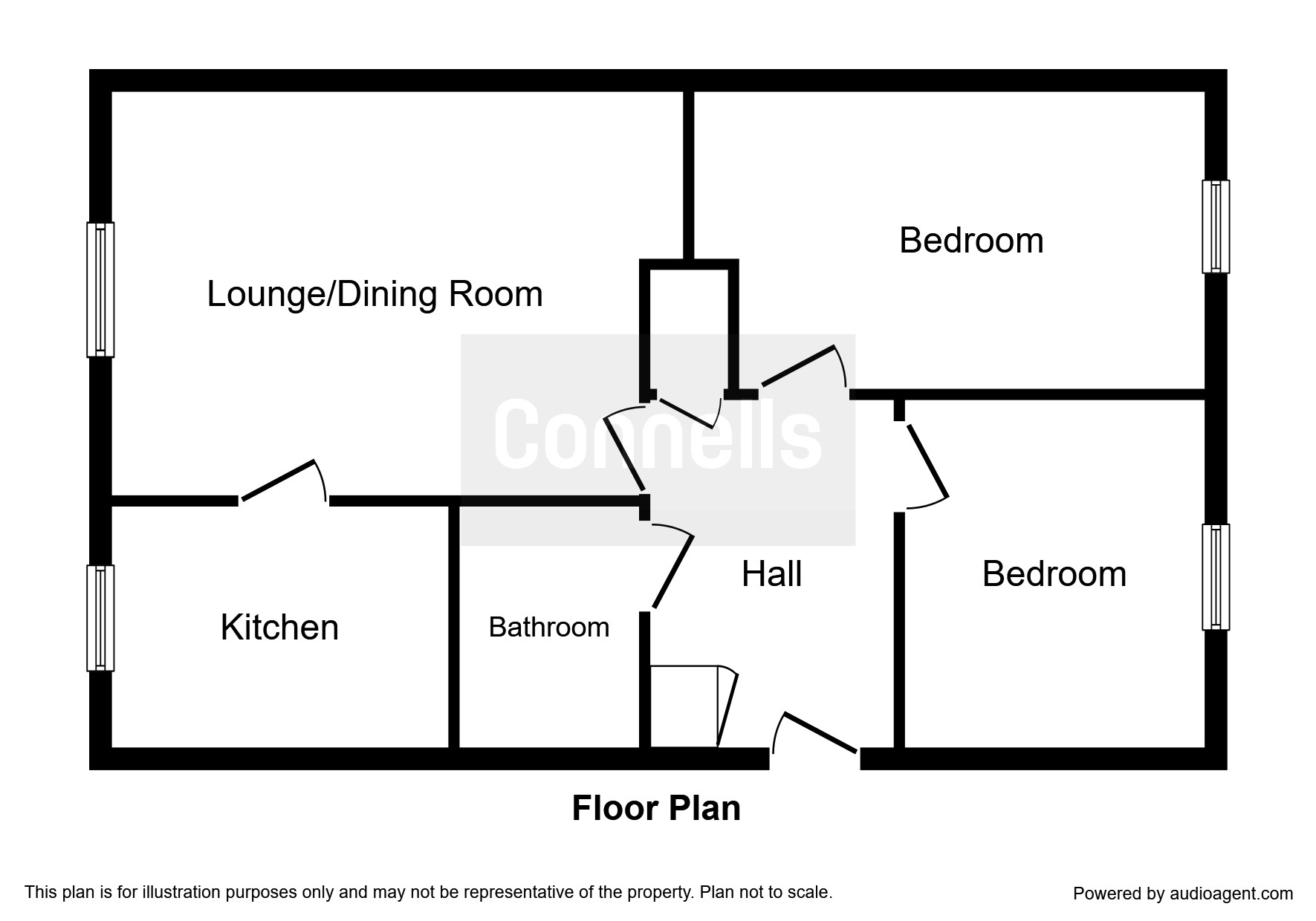 2 Bedrooms Flat for sale in Inverewe Place, Westcroft, Milton Keynes MK4