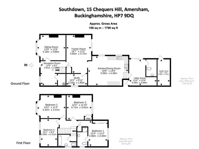 Southdown, 15 Chequers Hill, Amersham floorplan