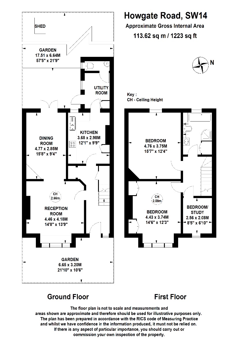 26 Howgate Road, London floorplan