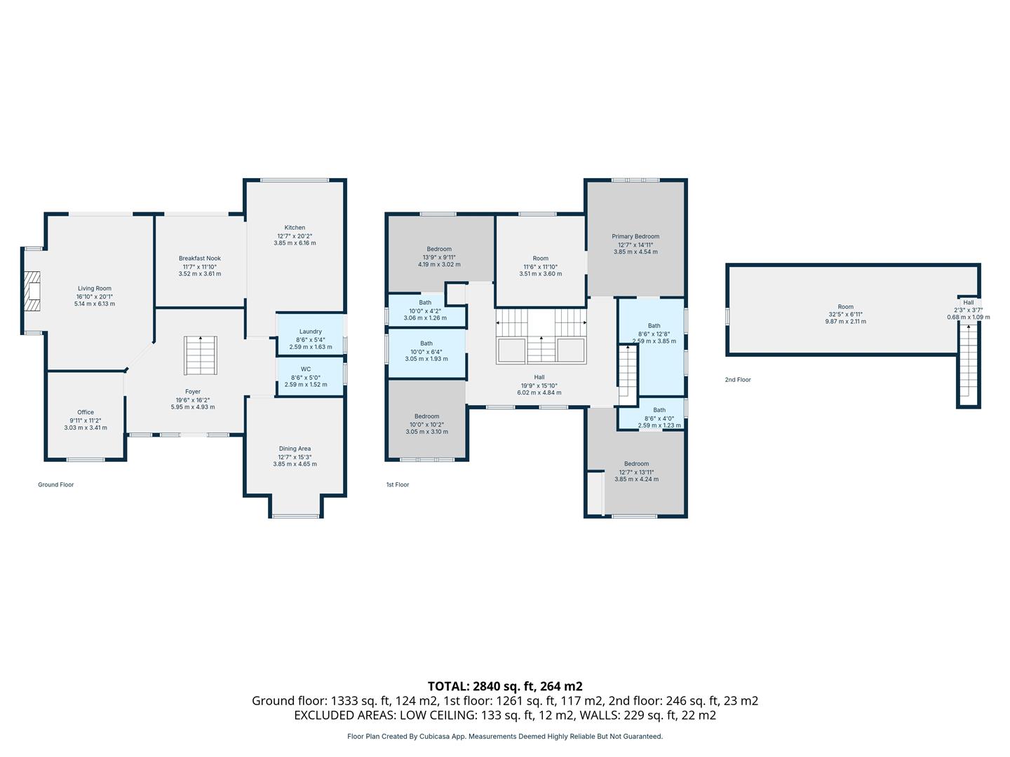 2, Holhouse Lane, Bury floorplan