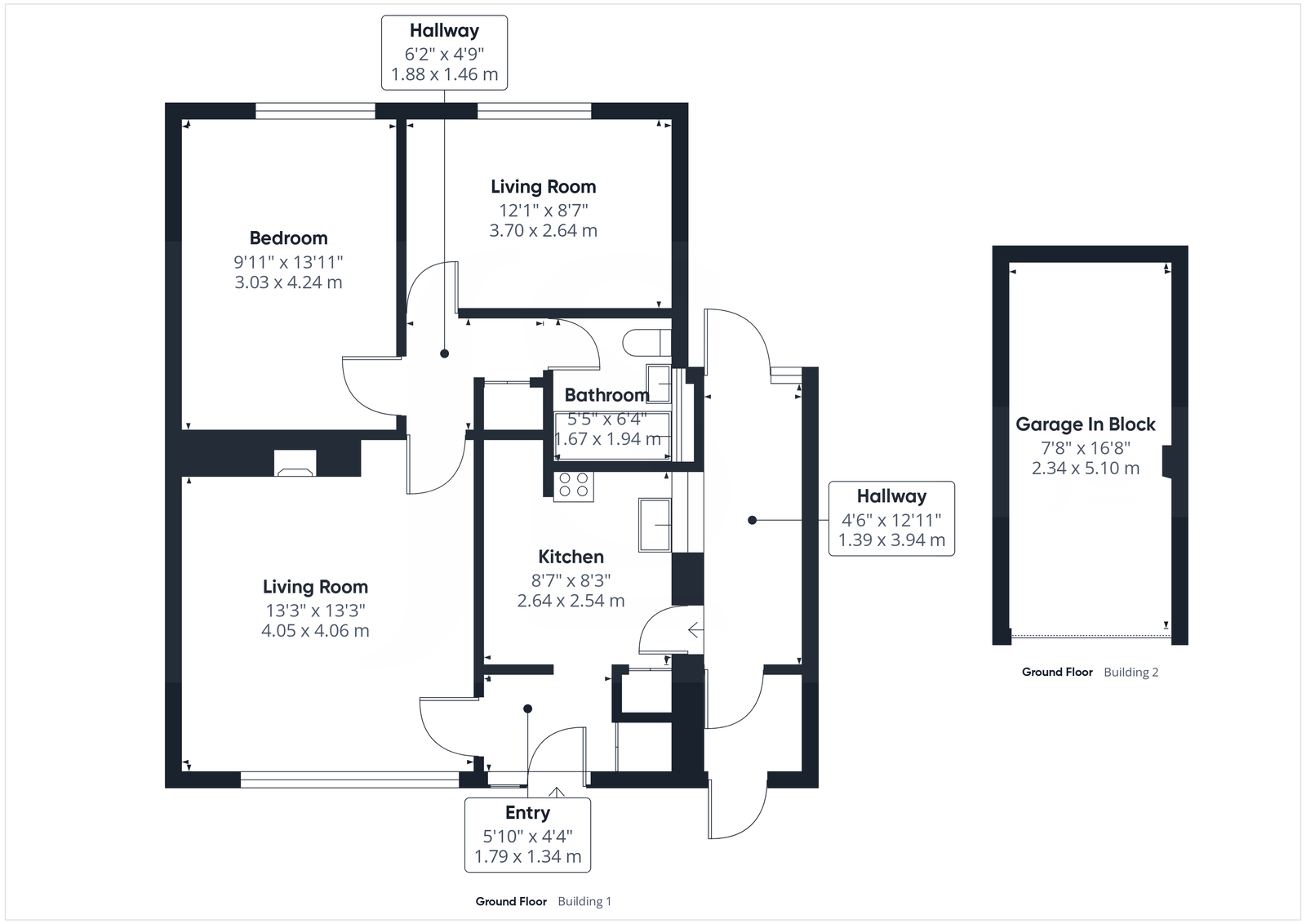 23, Garden Close, Littlehampton floorplan
