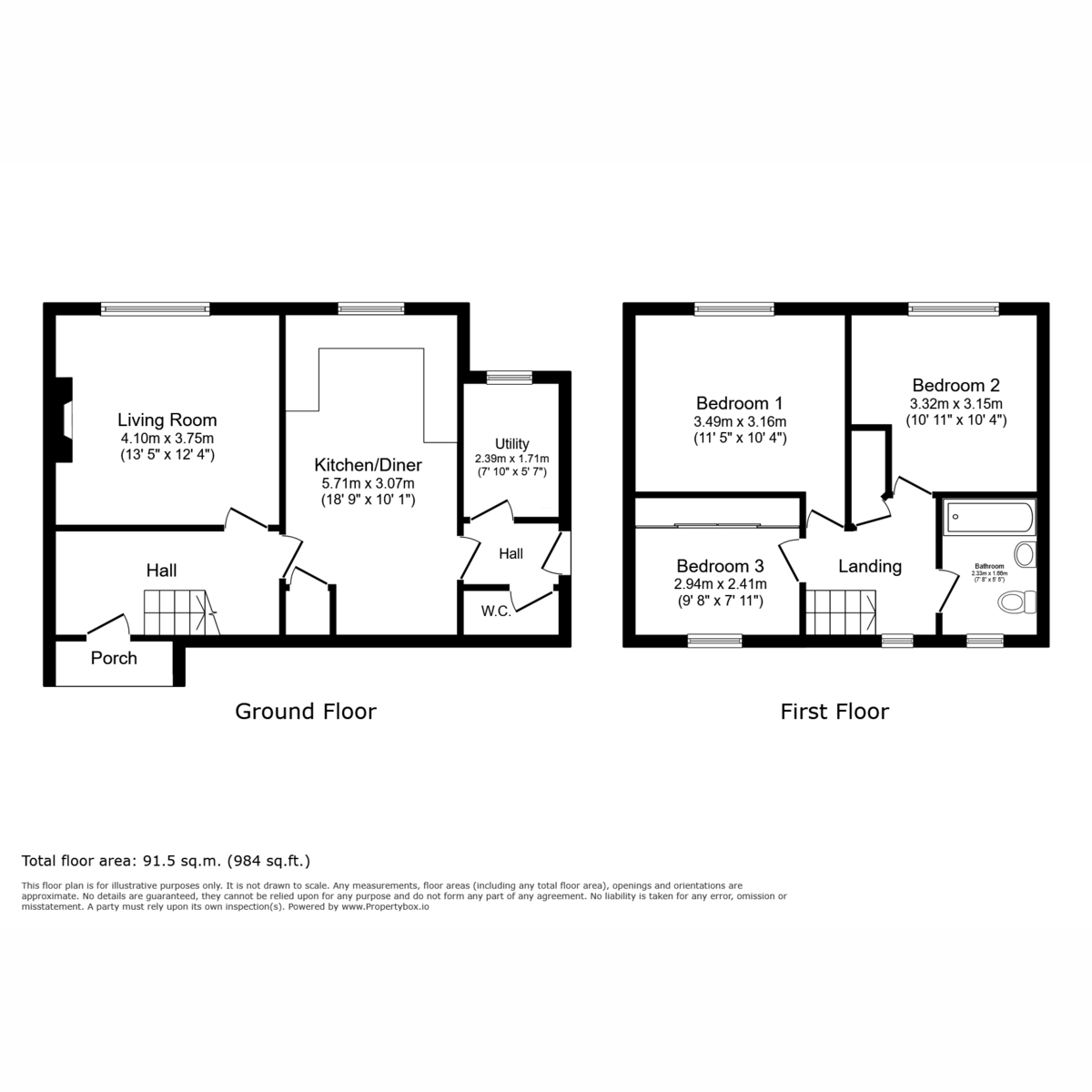 37, Heathway, Derby floorplan